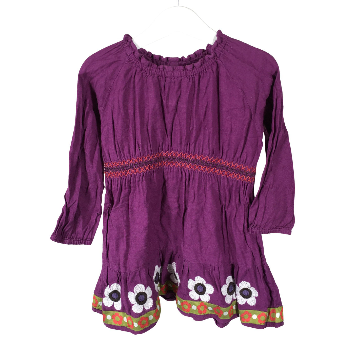 Tyttöjen Name It - Kangasmekko, koko 92 - 98 - Violetti (1)