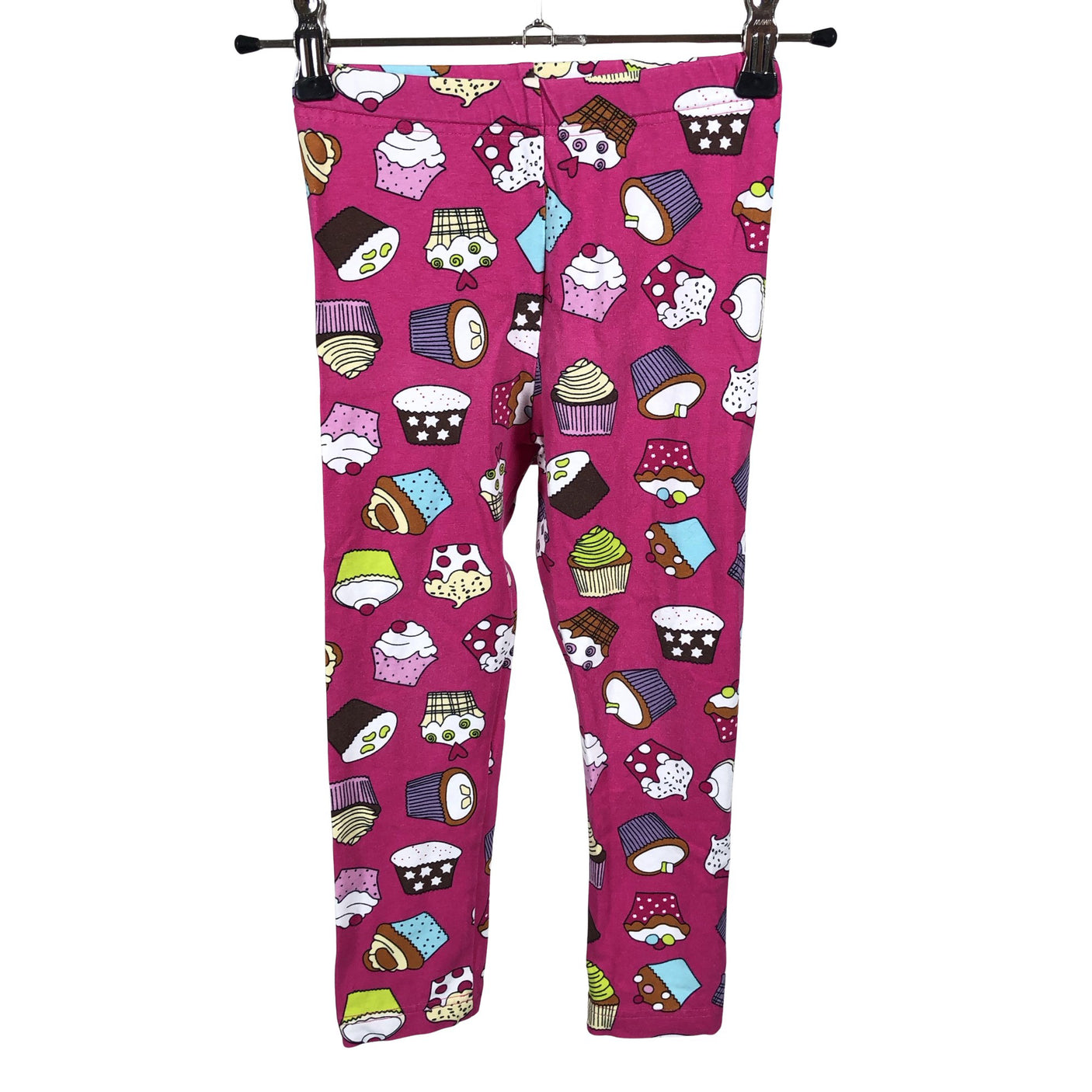 Tyttöjen Silkkipaperipuu - Leggingsit, koko 92 - 98 - Pinkki (1)