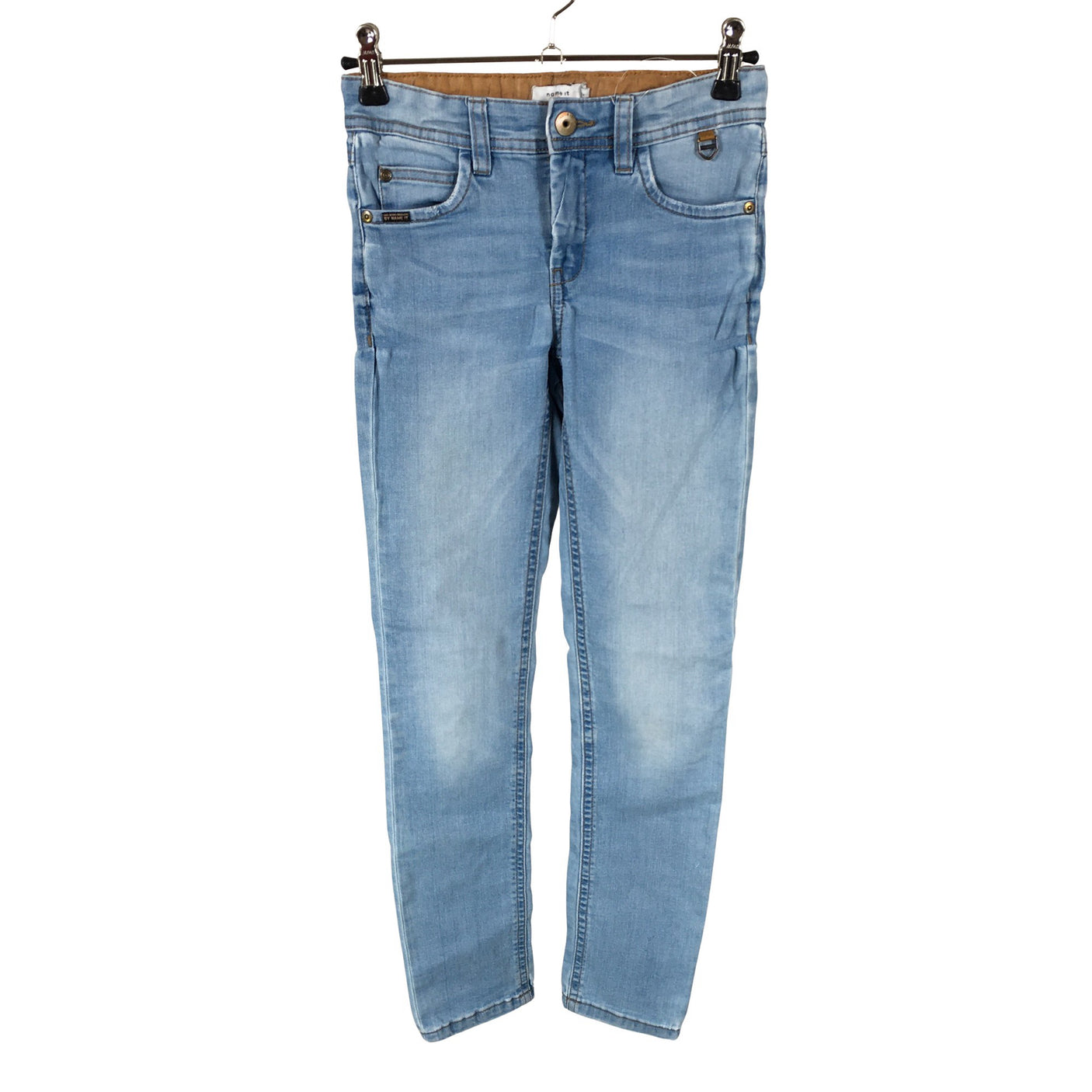 Unisex Name It - Farkut, koko 98 - 104 - Vaaleansininen (1)