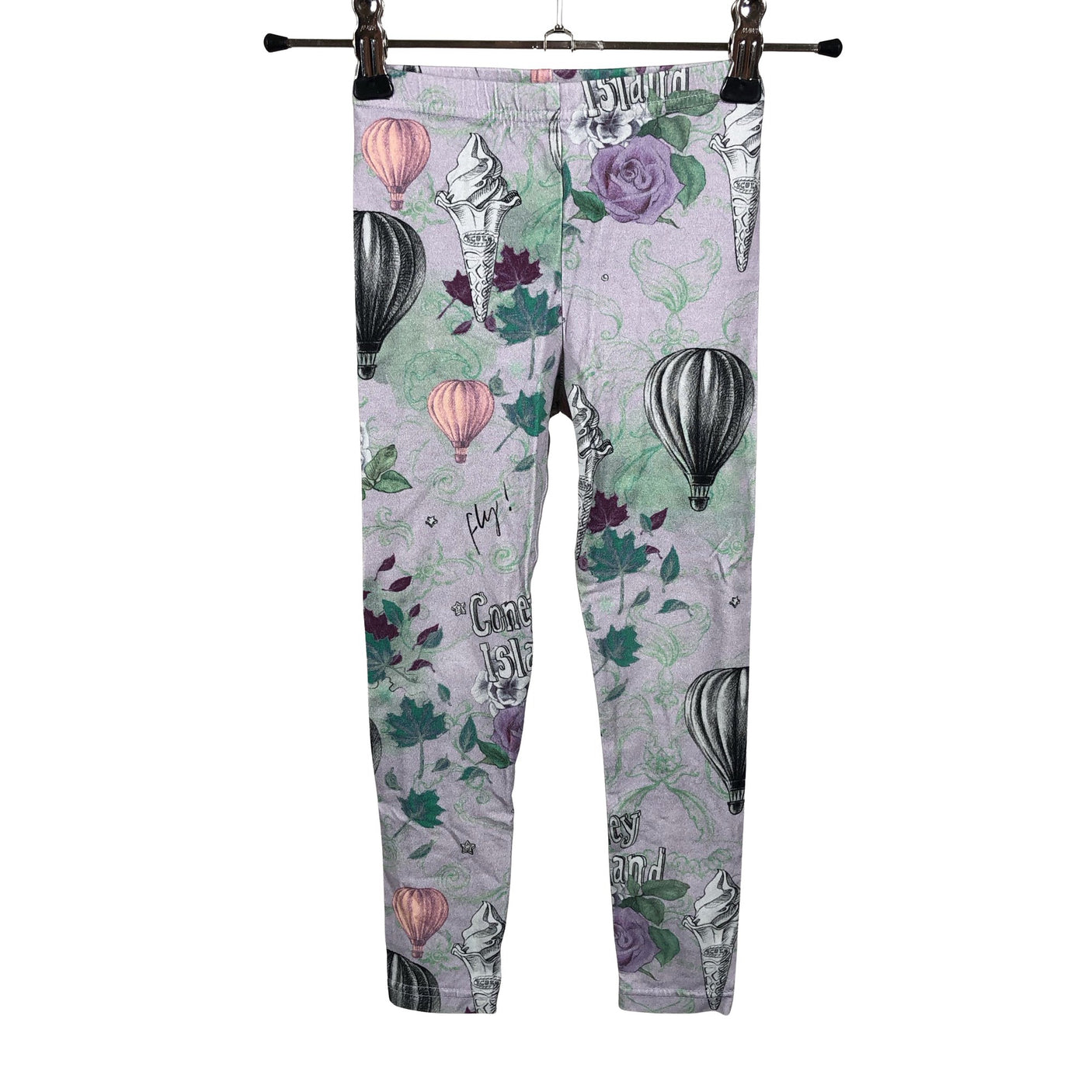 Tyttöjen Pop & Co Helsinki - Leggingsit, koko 98 - 104 - Violetti (1)