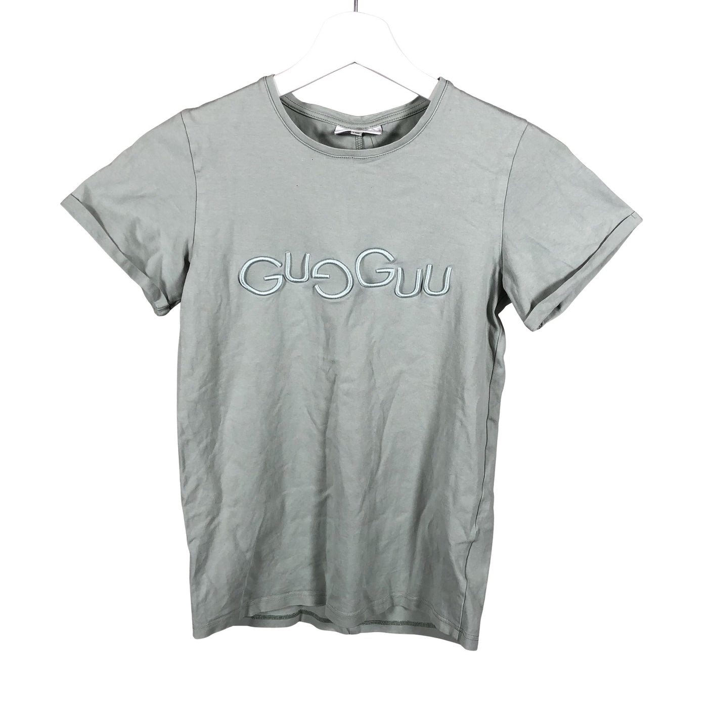 Unisex Gugguu - T-paita, koko 152 - 158 - Vihreä (1)