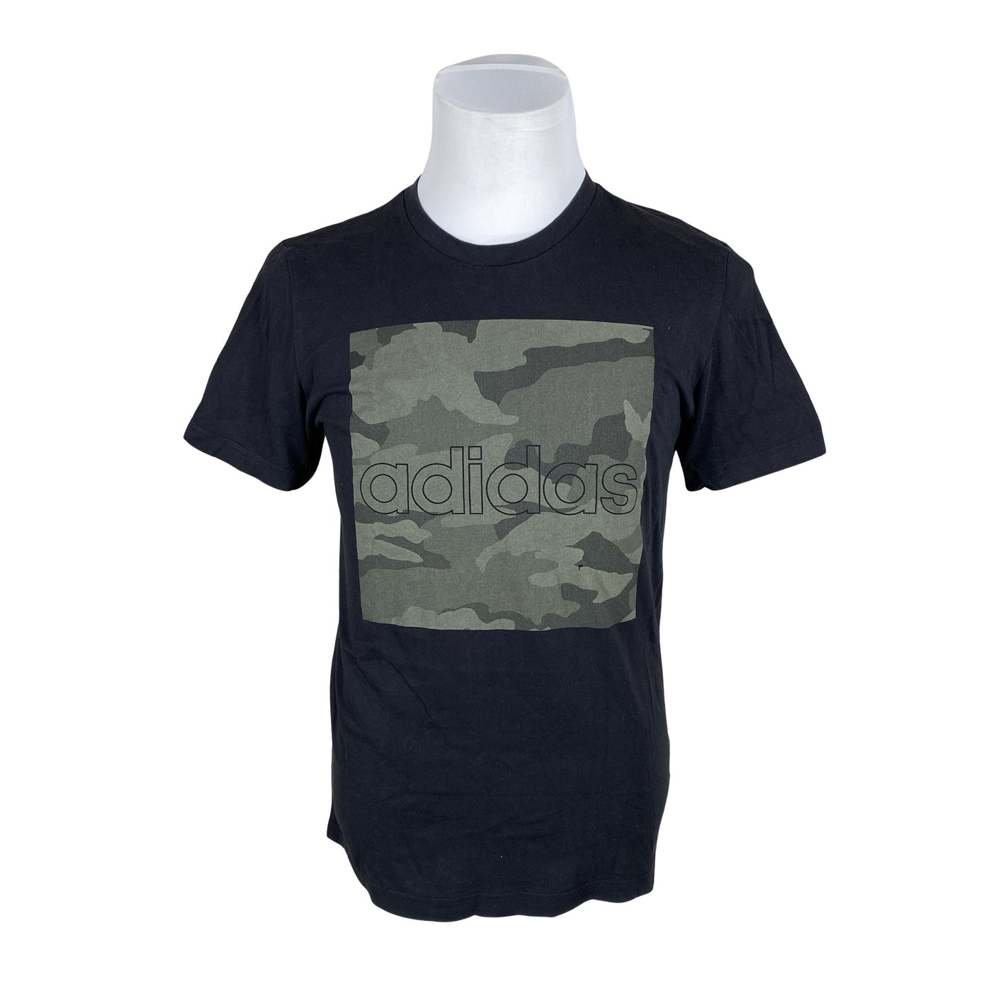 Miesten Adidas - T-paita, koko S - Musta (1)