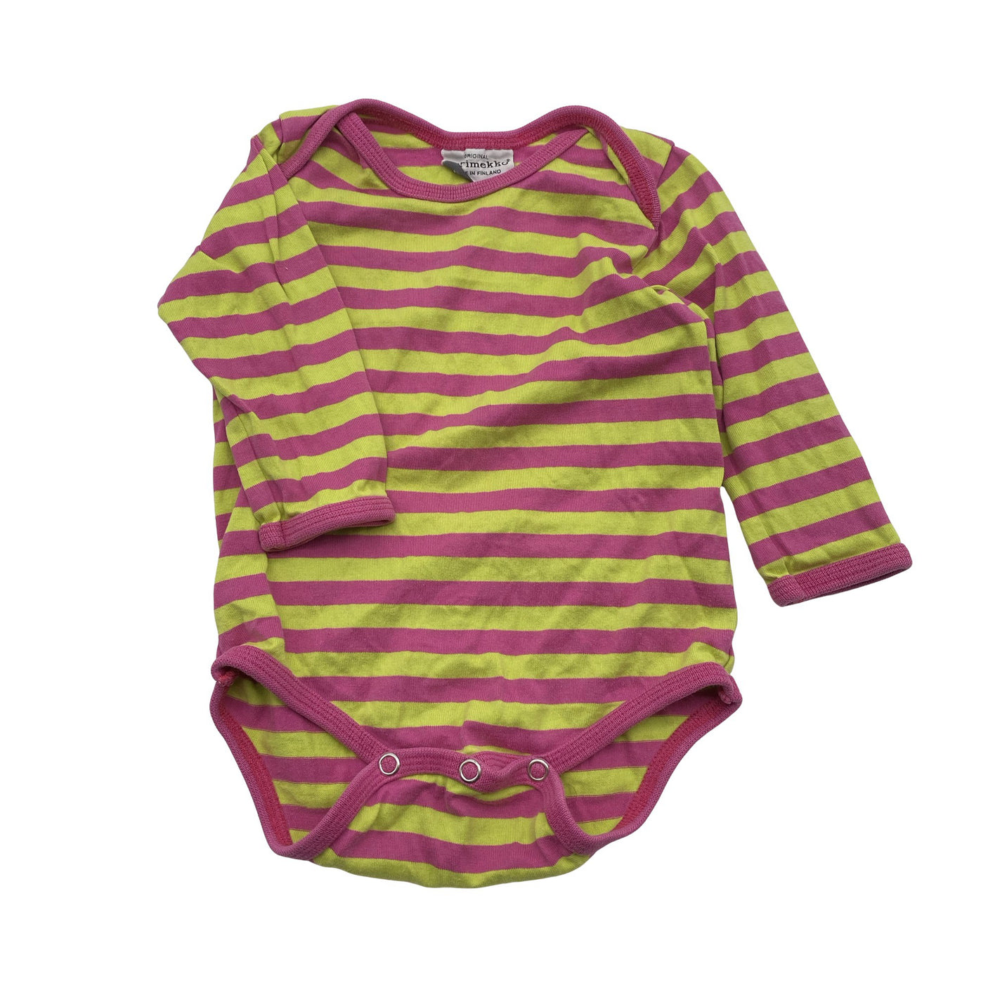 Unisex Marimekko - Body, koko 62 - 68 - Keltainen (1)