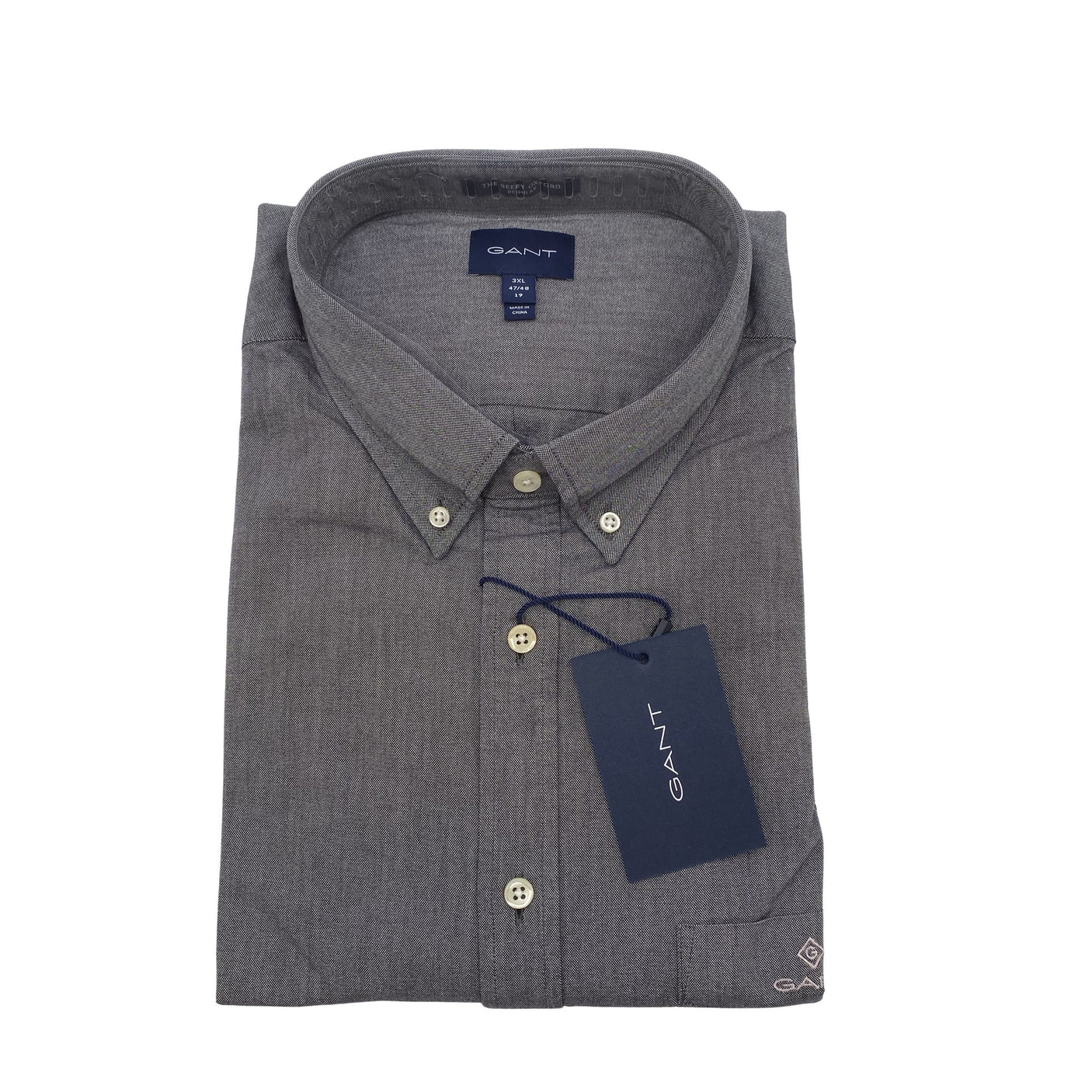 Miesten Gant - Kauluspaita, koko XXXL - Sininen (1)