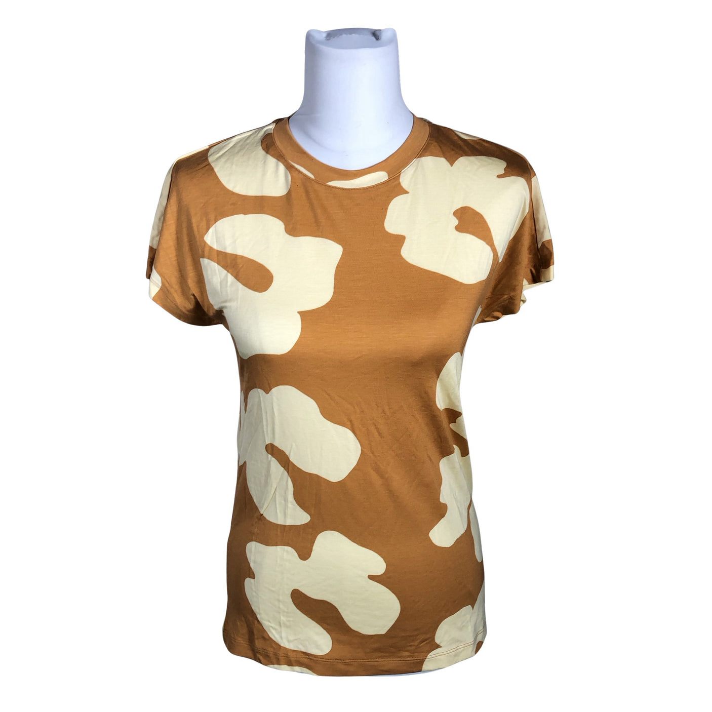 Naisten Marimekko - T-paita, koko 38 - Ruskea (1)