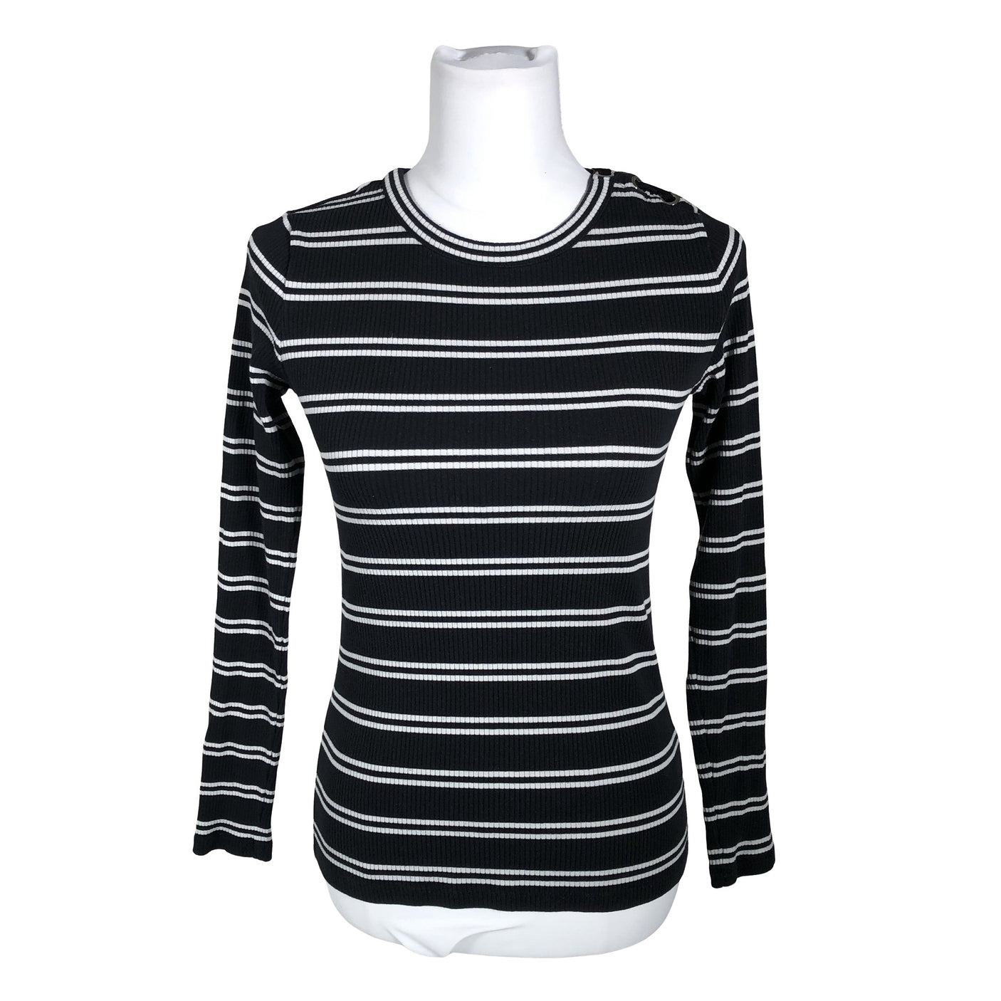 Naisten Massimo Dutti - Trikoopaita, koko 34 - Musta (1)