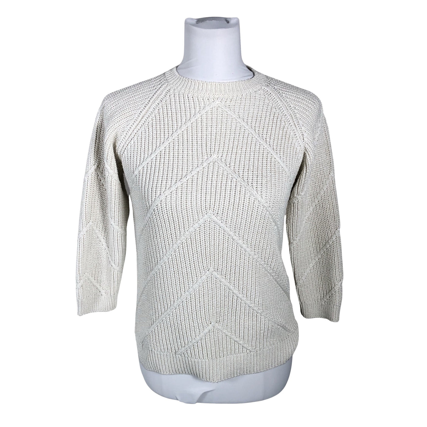 Naisten Massimo Dutti - Neulepaita, koko 34 - Beige (1)
