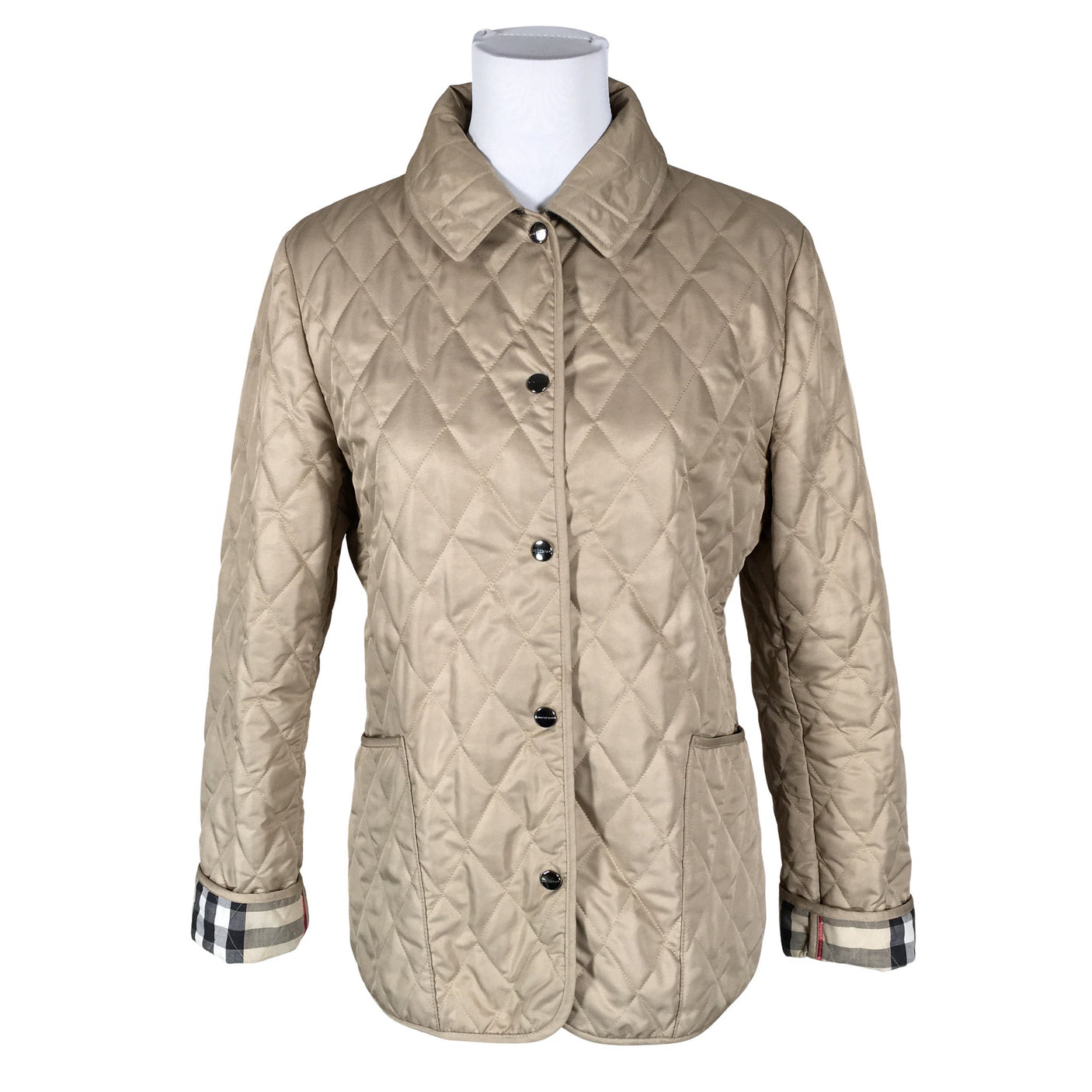 Naisten Burberry Brit - Tikkitakki, koko 36 - Beige (1)