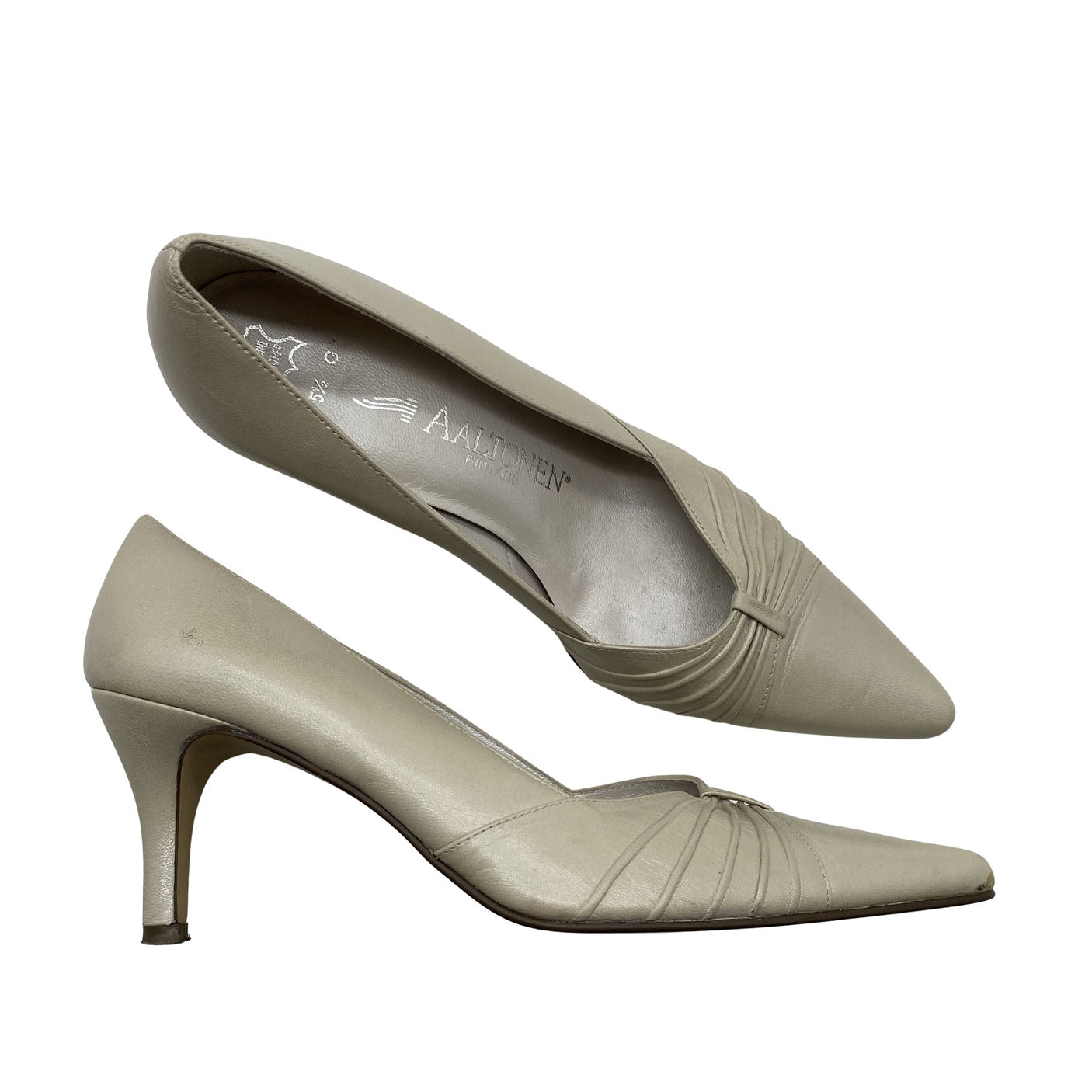 Naisten Aaltonen - Korkokengät, koko 38 - Beige (1)