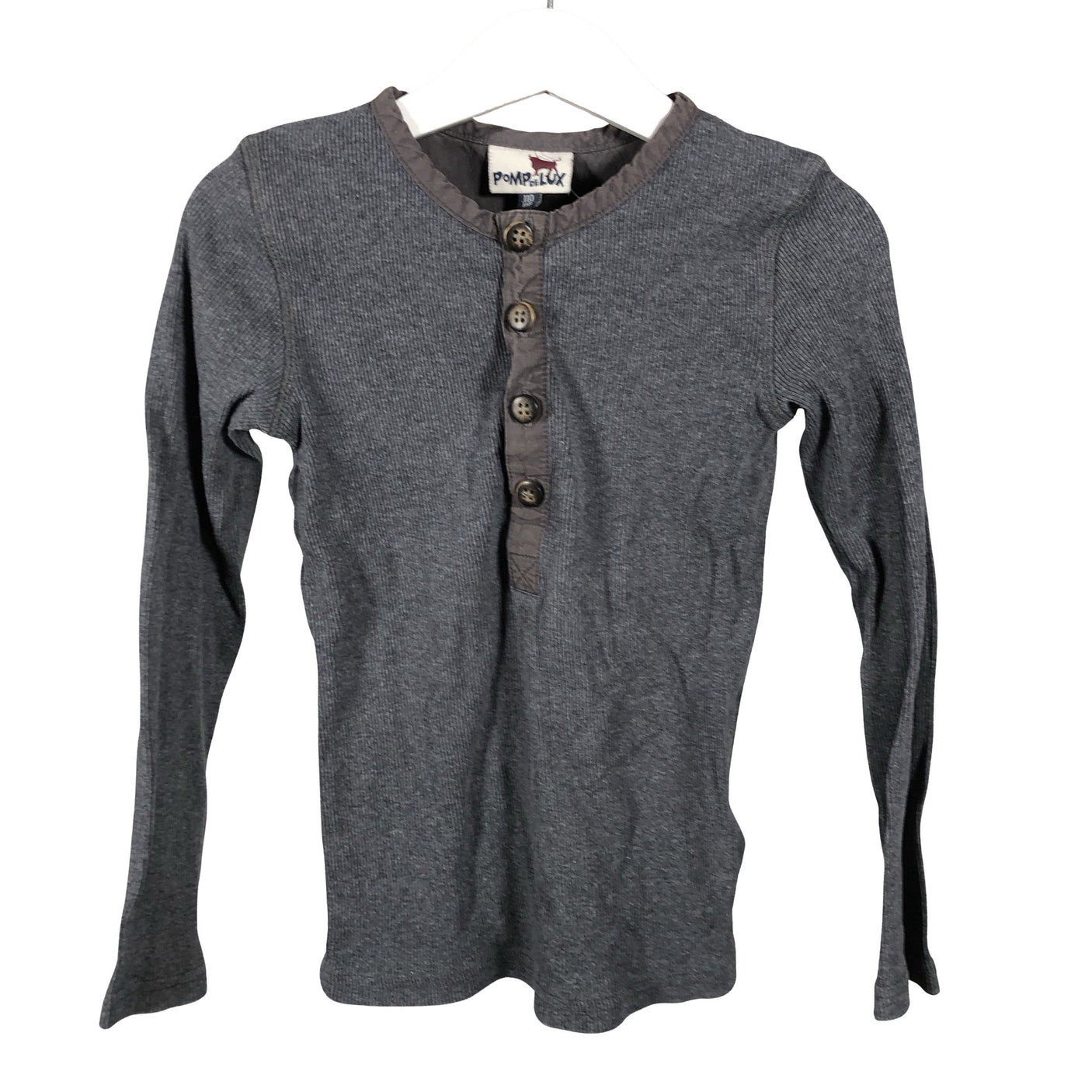 Unisex POMPdeLUX - Trikoopaita, koko 104 - 110 - Harmaa (1)
