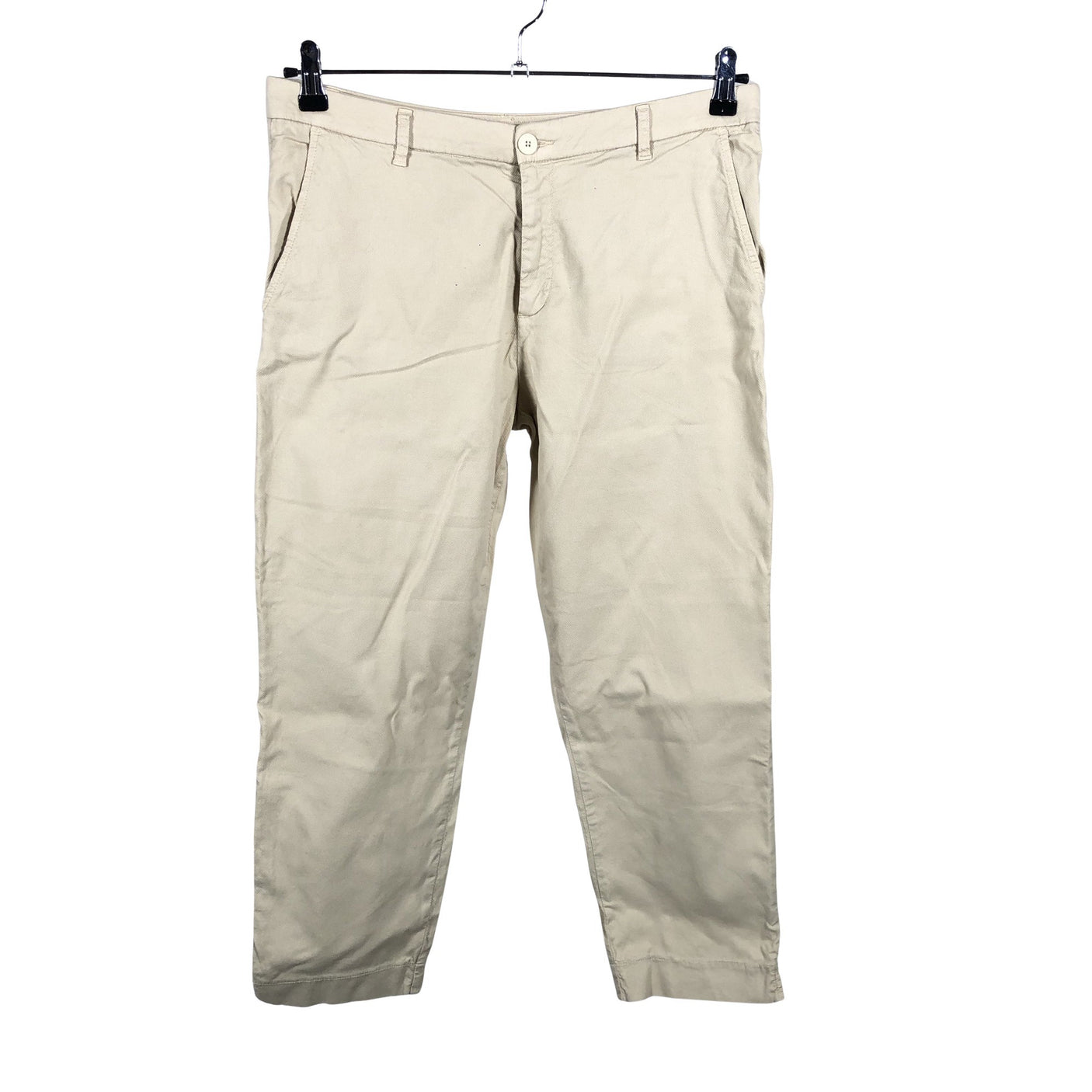 Naisten Benetton - Kangashousut, koko 40 - Beige (1)