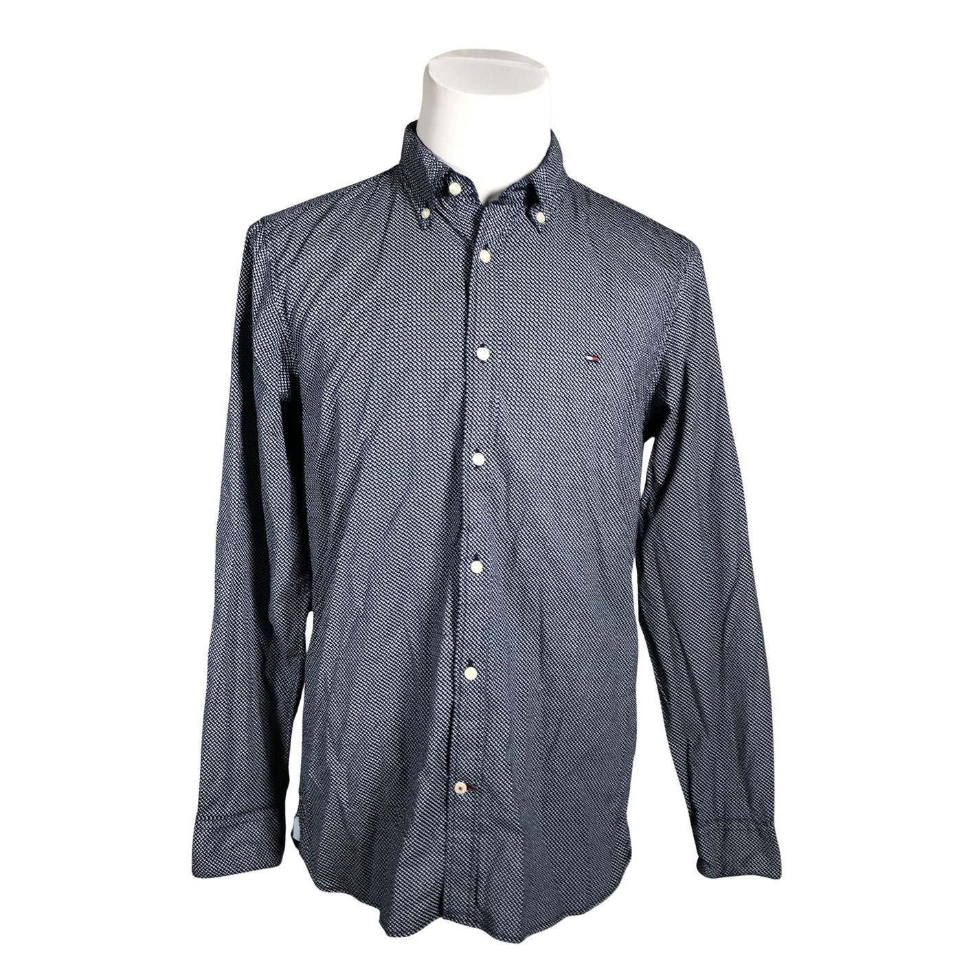 Miesten Tommy Hilfiger - Kauluspaita, koko L - Sininen (1)