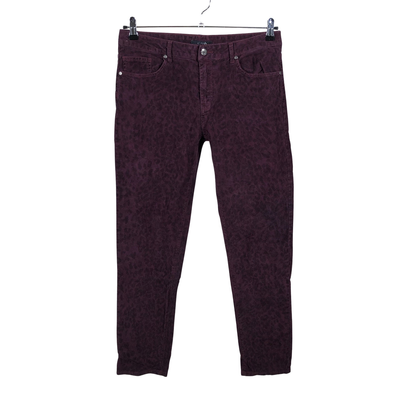 Naisten Lindex - Samettihousut, koko 42 - Violetti (1)