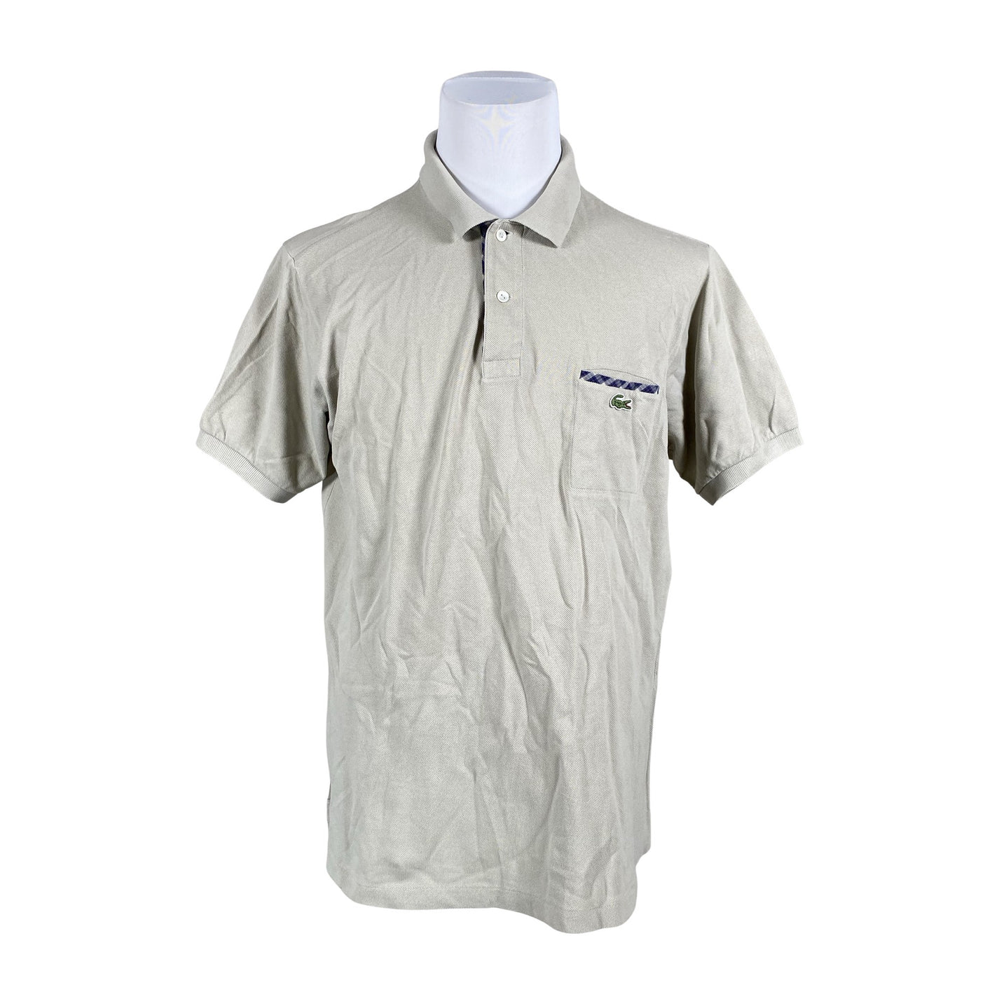 Miesten Lacoste - Pikeepaita, koko XL - Beige (1)