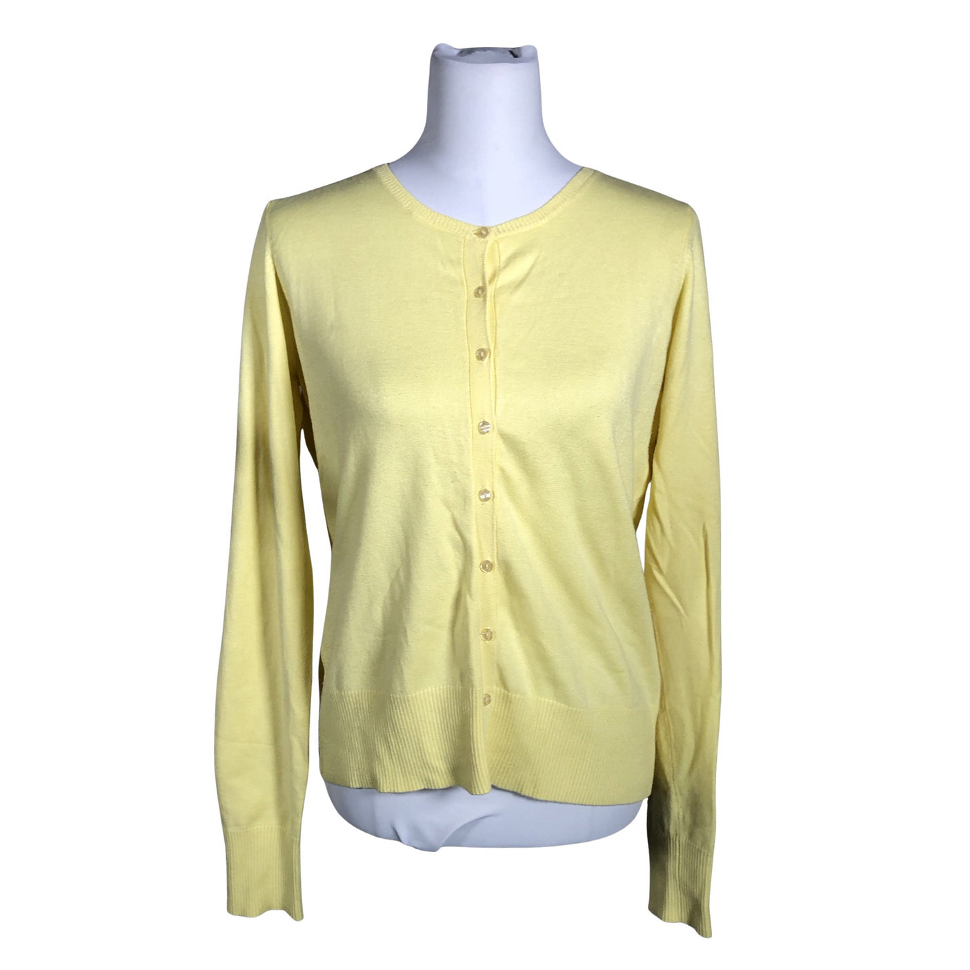 Naisten InWear - Neuletakki, koko 40 - Keltainen (3)