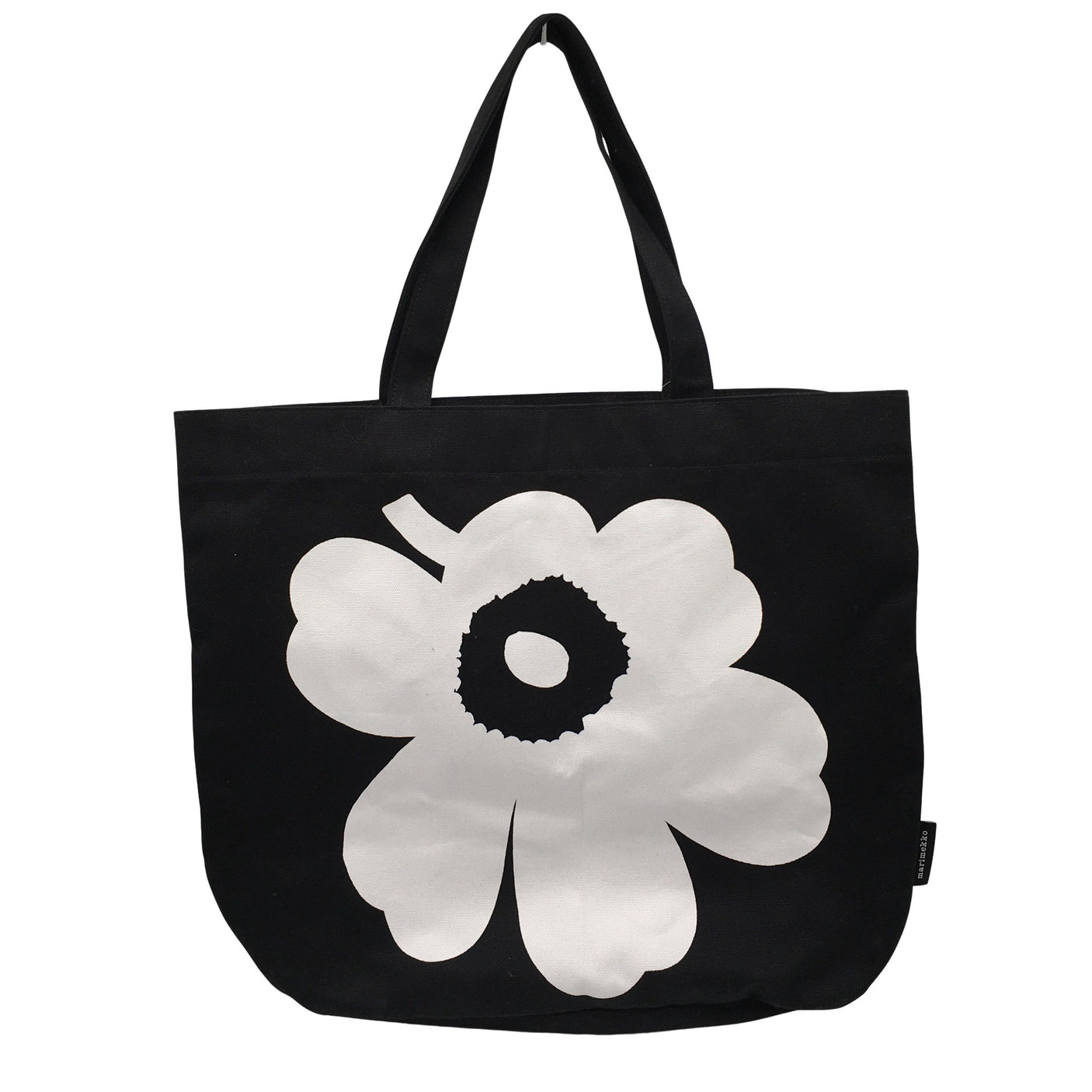 Naisten Marimekko - Ostoskassi, koko Maxi - Musta (1)