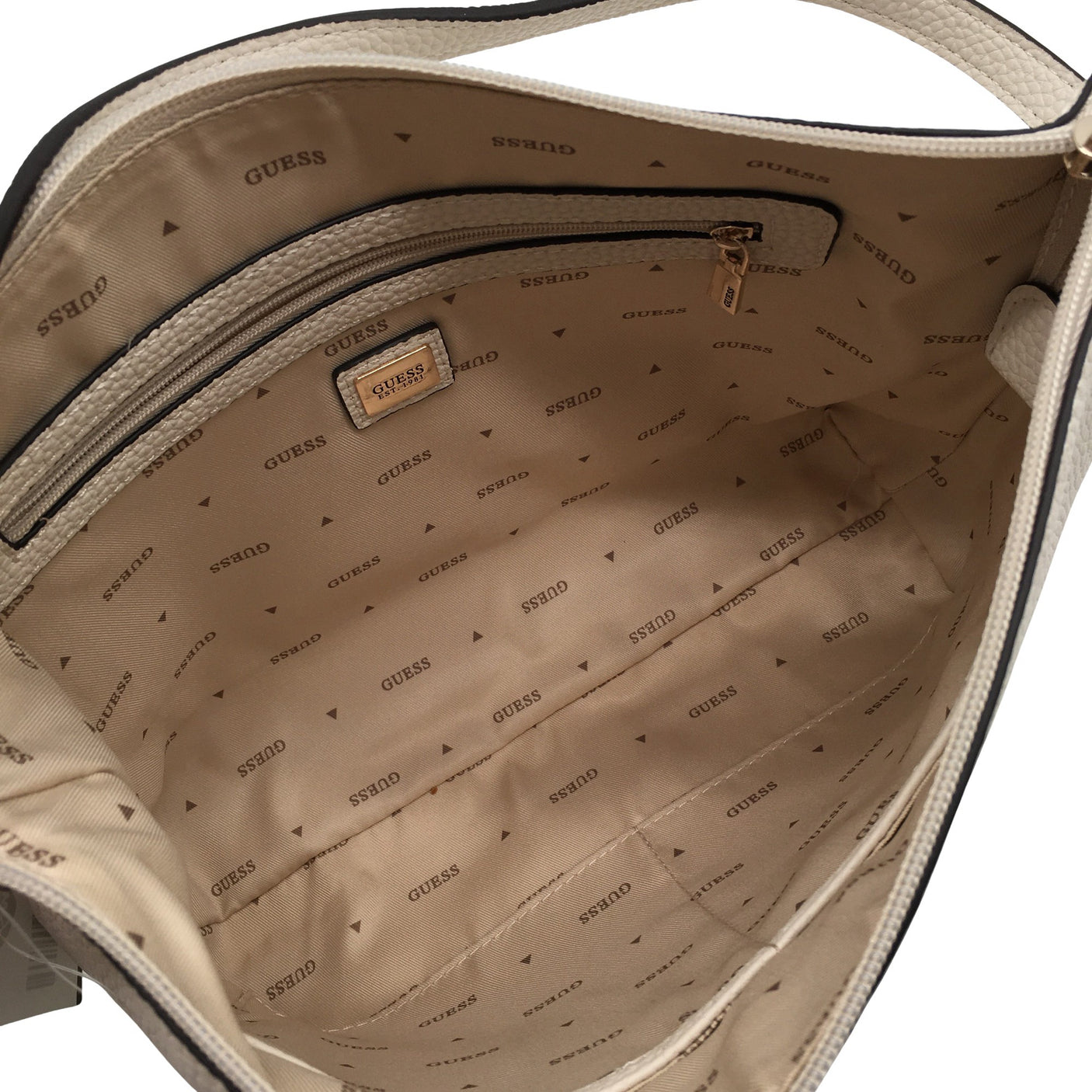 Naisten Guess - Käsilaukku, koko Midi - Beige (2)