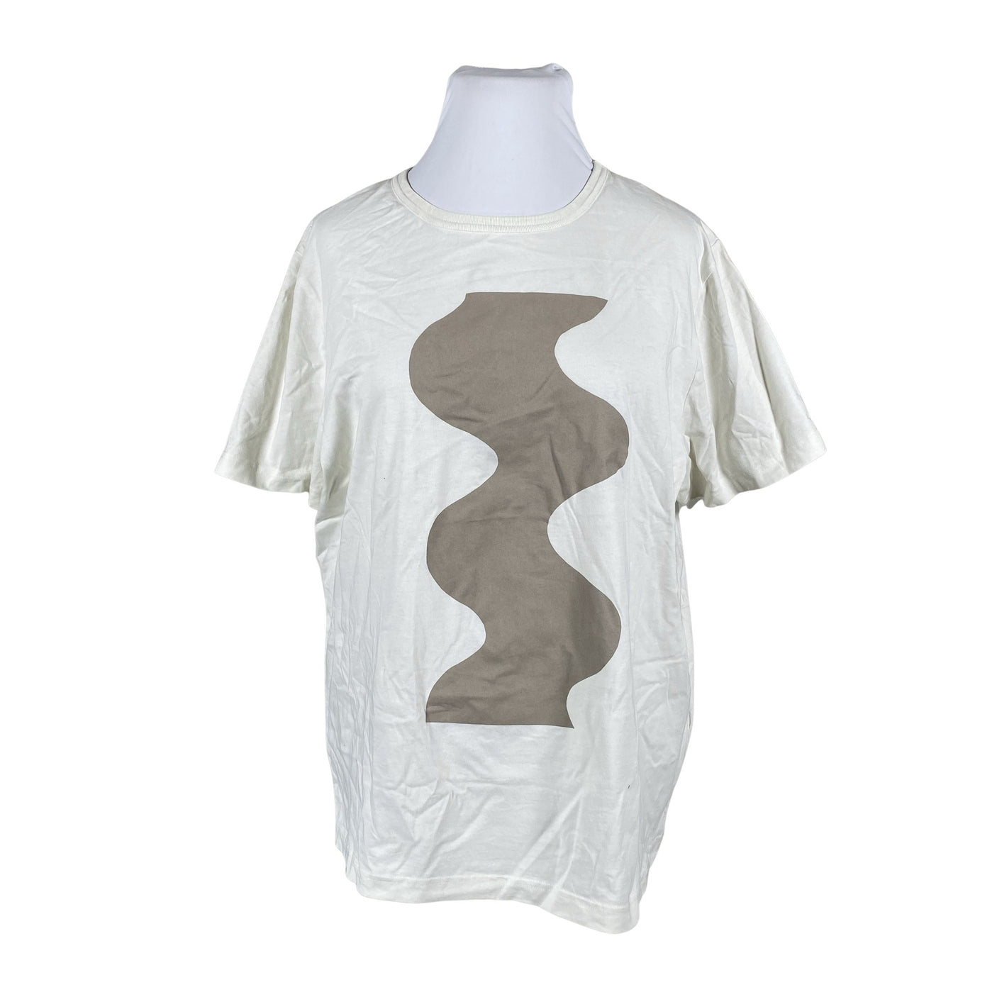 Naisten Marimekko - T-paita, koko 42 - Valkoinen (1)