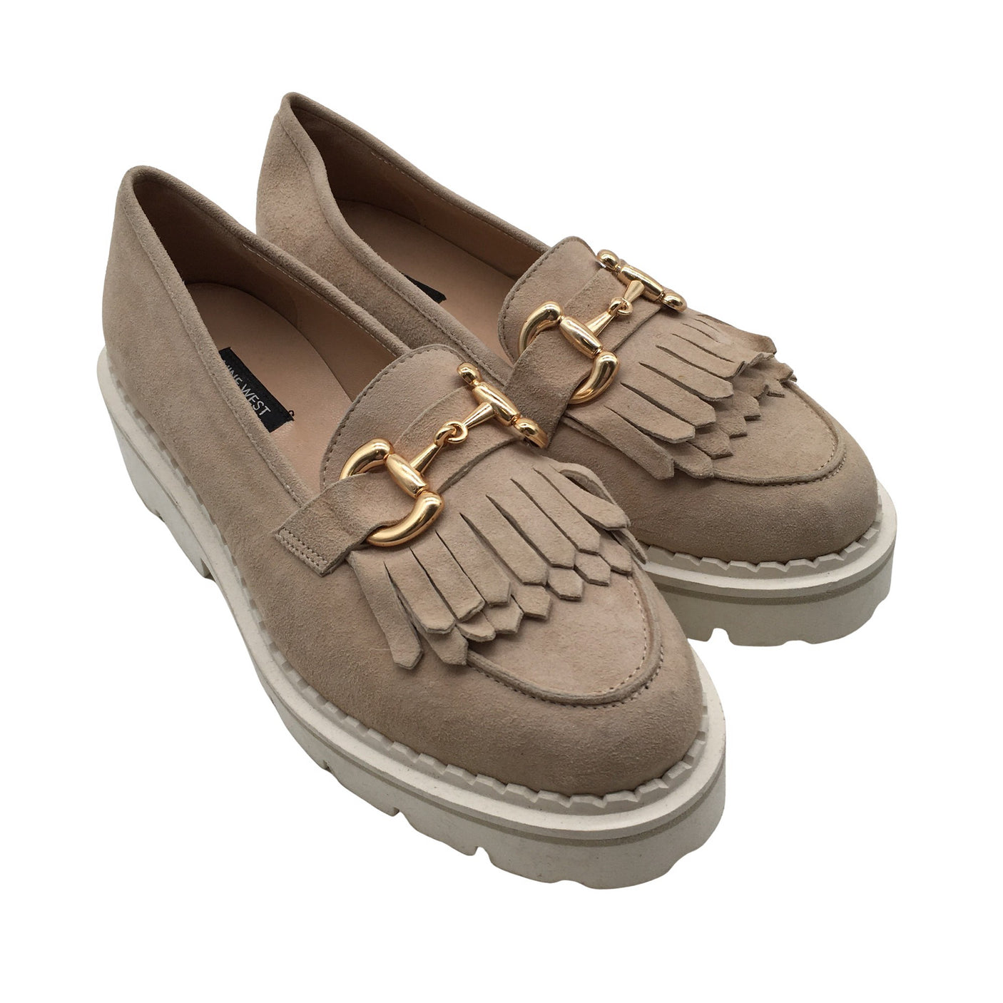 Naisten Nine West - Loaferit, koko 39 - Beige (2)