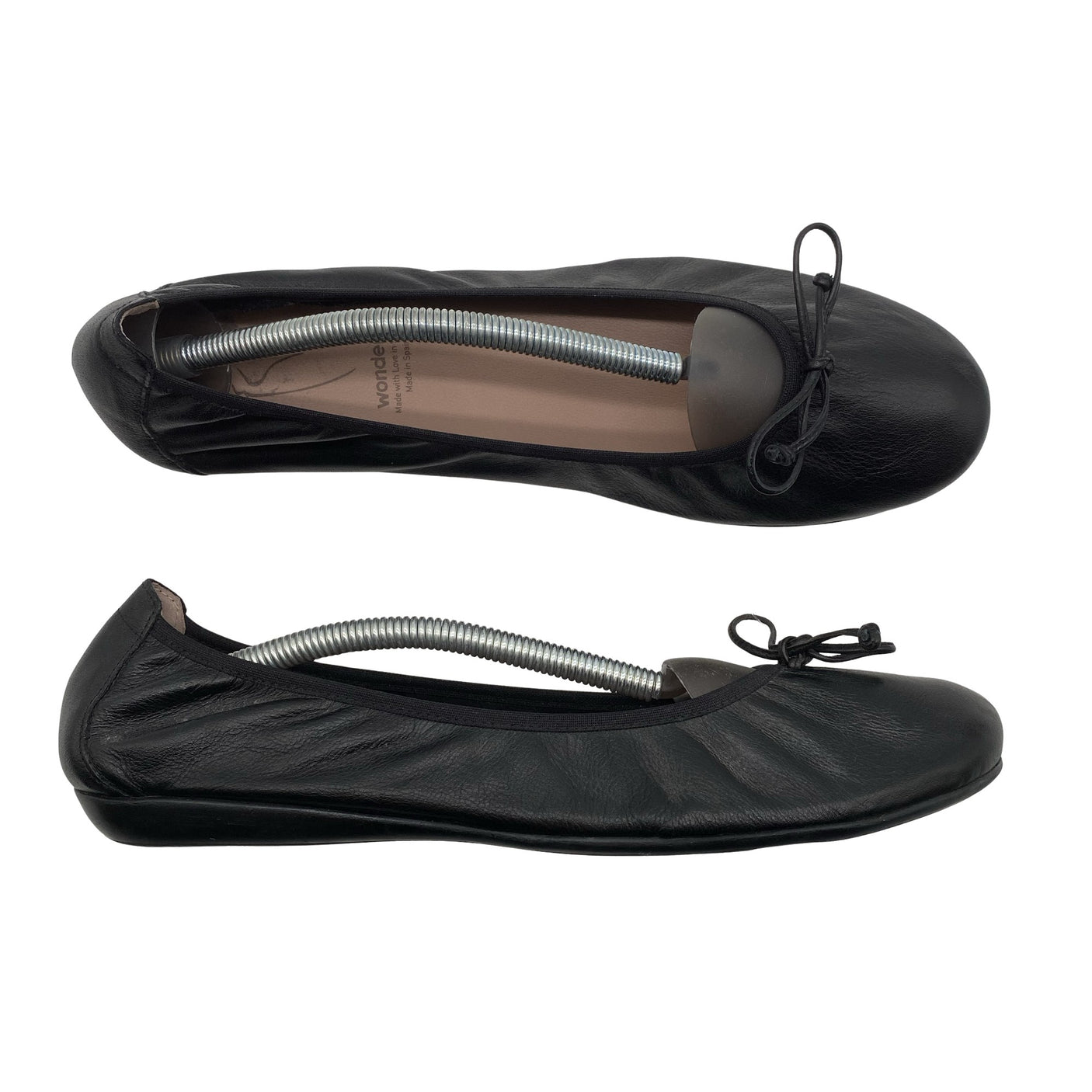 Naisten Wonders - Ballerinat, koko 42 - Musta (1)