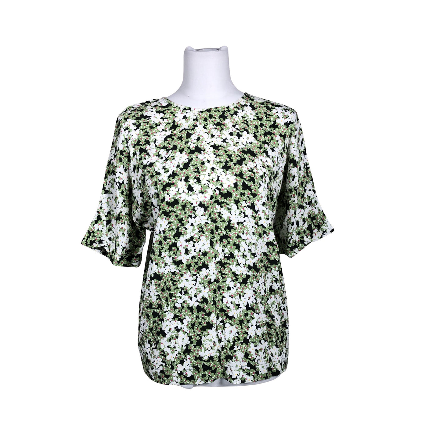Naisten Marimekko - Lyhythihainen pusero, koko 38 - Vihreä (1)