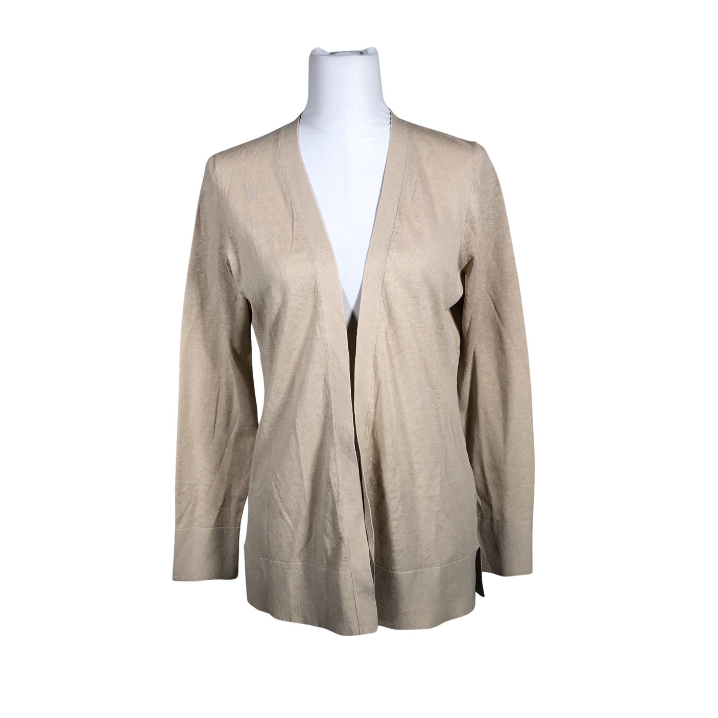 Naisten Global - Neuletakki, koko 38 - Beige (1)