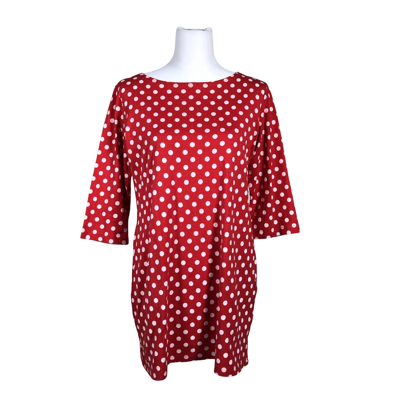 Naisten Marimekko - Trikoomekko, koko 36 - Punainen (1)