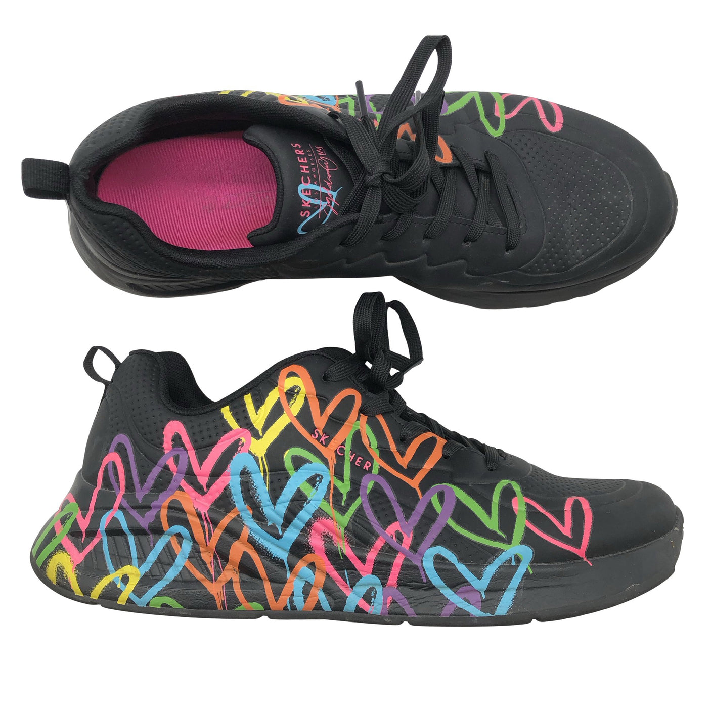 Unisex Skechers - Lenkkarit, koko 41 - Musta (1)