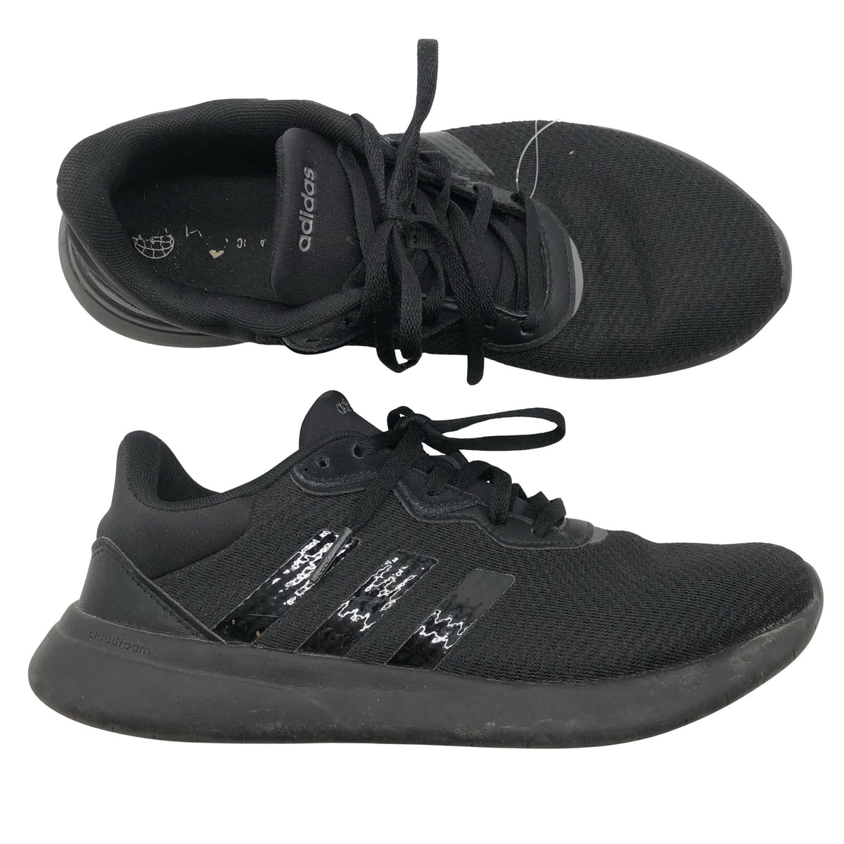 Naisten Adidas - Lenkkarit, koko 41 - Musta (1)