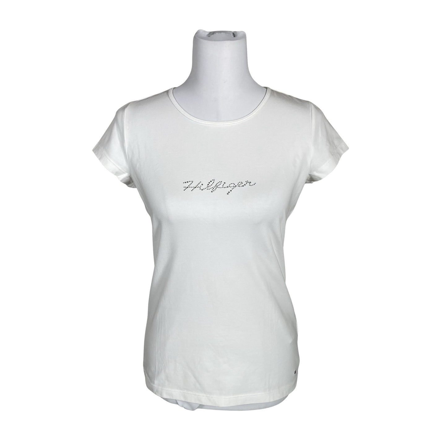 Naisten Tommy Hilfiger - T-paita, koko 40 - Valkoinen (1)