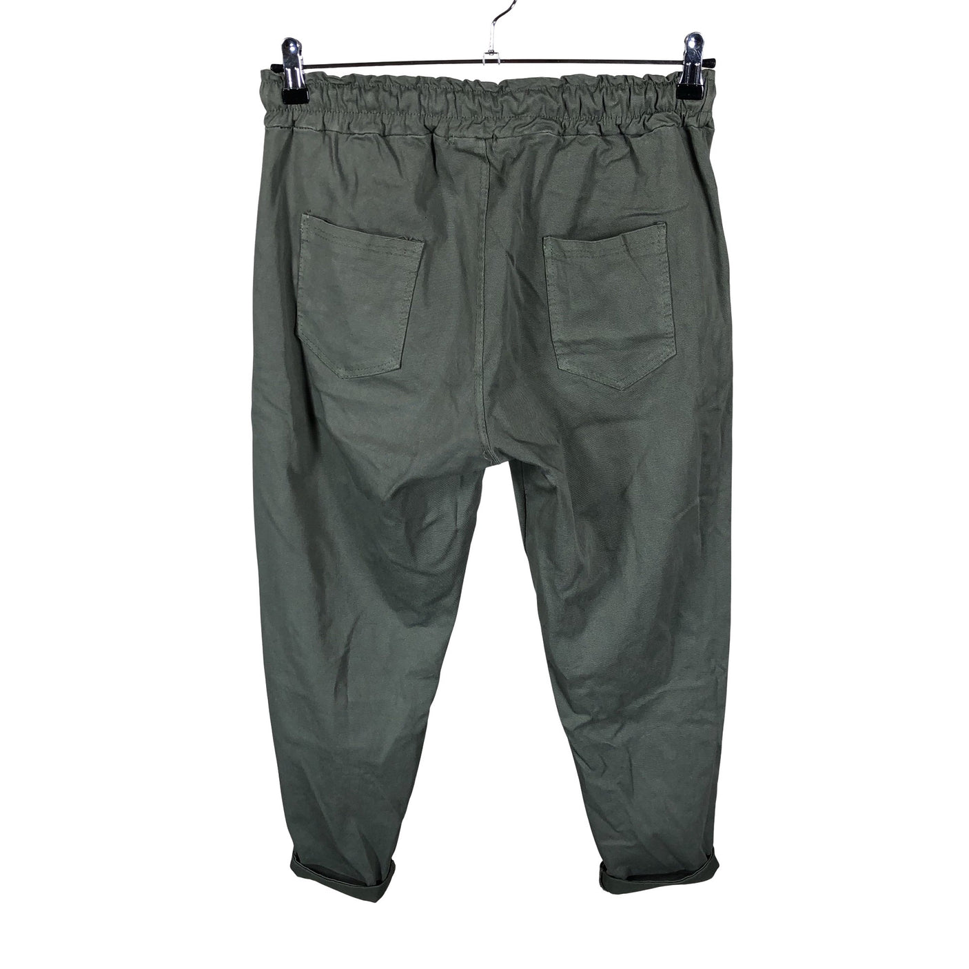 Naisten Perfect Jeans - Kangashousut, koko 42 - Vihreä (2)