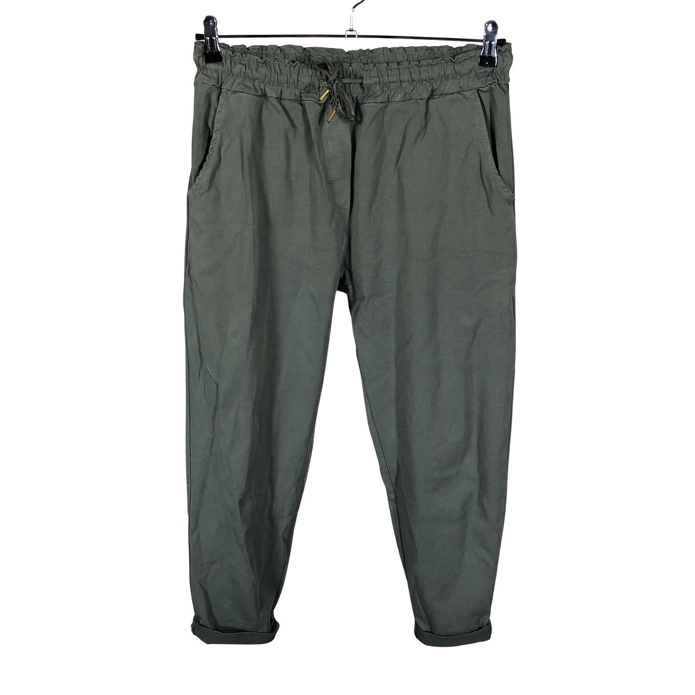 Naisten Perfect Jeans - Kangashousut, koko 42 - Vihreä (1)