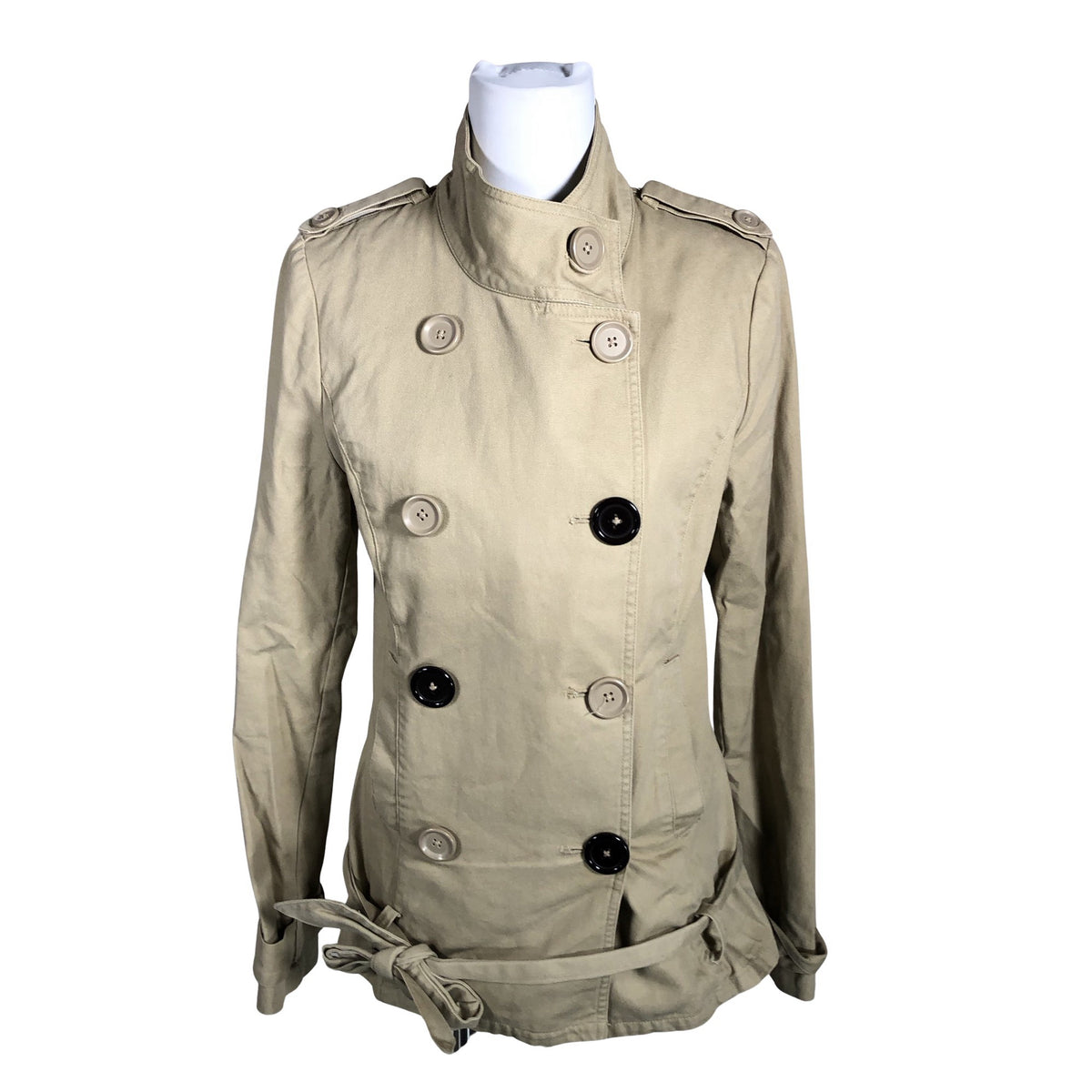 Naisten Soaked - Trenssitakki, koko 38 - Beige (1)