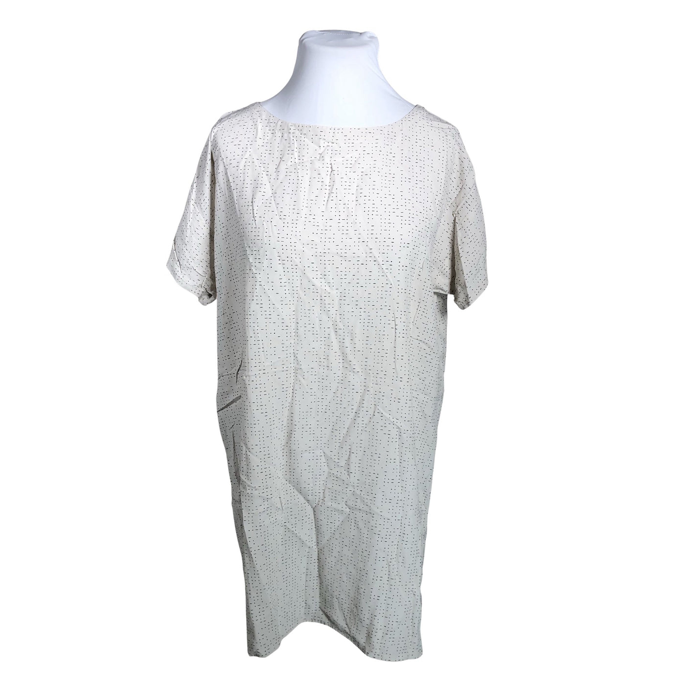 Naisten Eileen Fisher - Sifonkimekko, koko 48 - Luonnonvalkoinen (1)