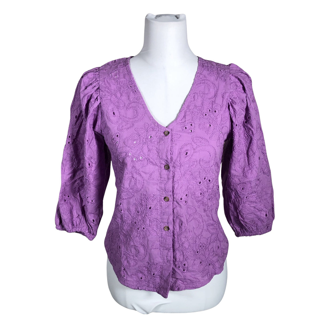 Naisten Selected - Pusero, koko 34 - Violetti (1)