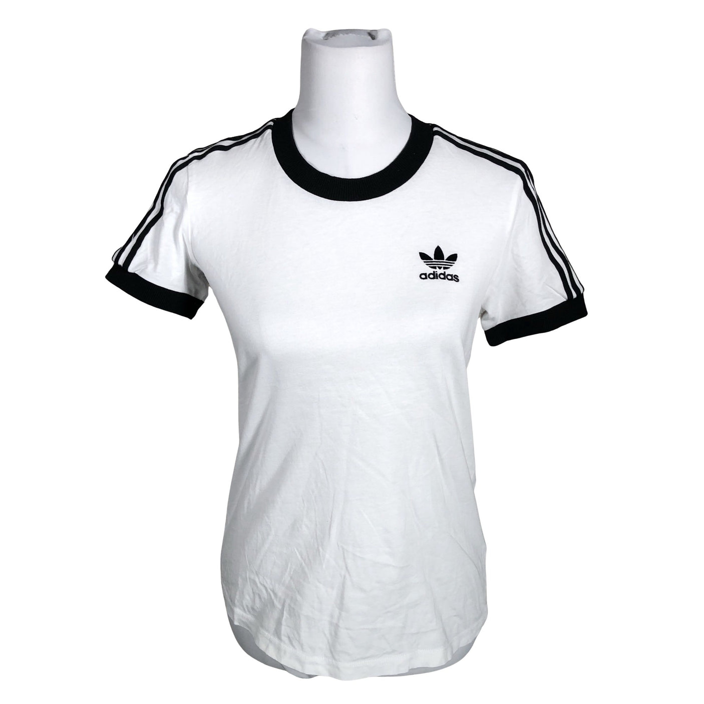 Naisten Adidas - T-paita, koko 32 - Valkoinen (1)