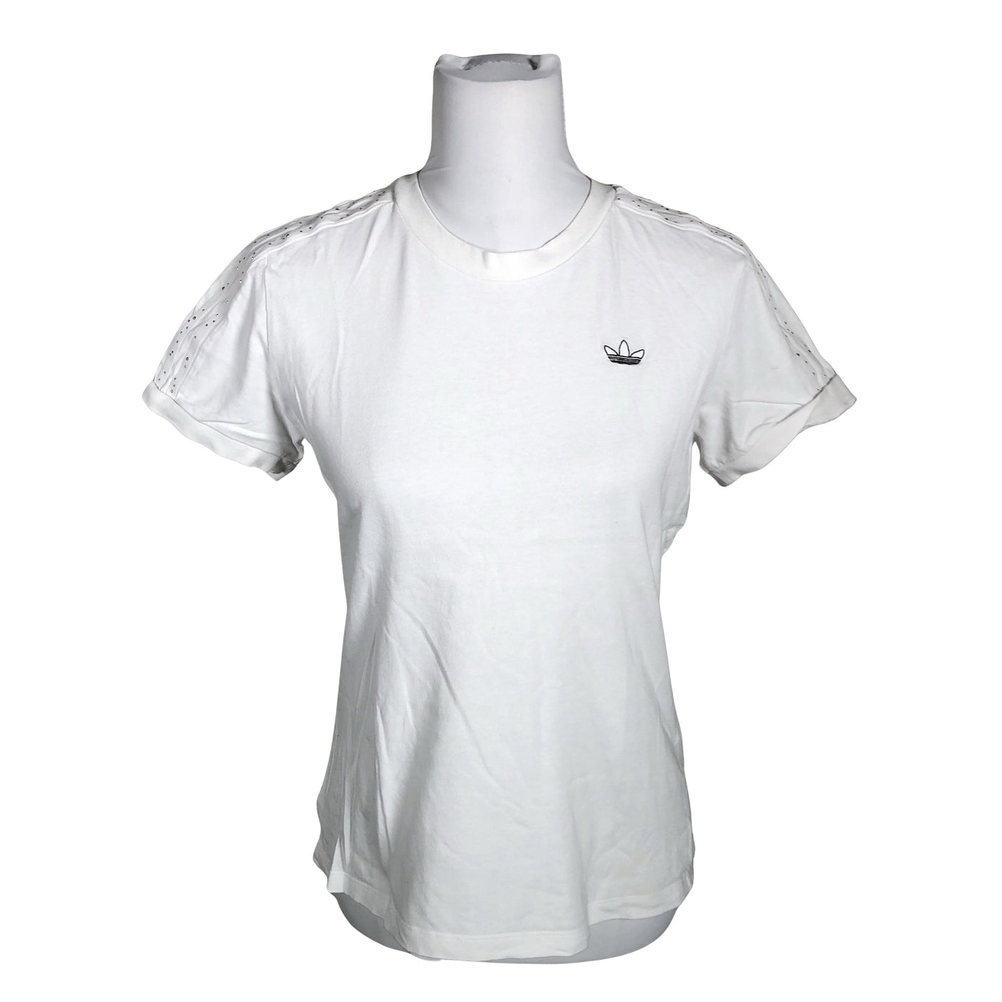 Naisten Adidas - T-paita, koko 38 - Valkoinen (1)