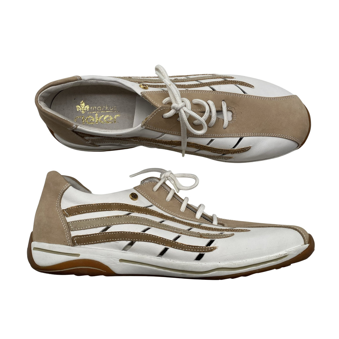 Naisten Rieker - Tennarit, koko 41 - Beige (1)
