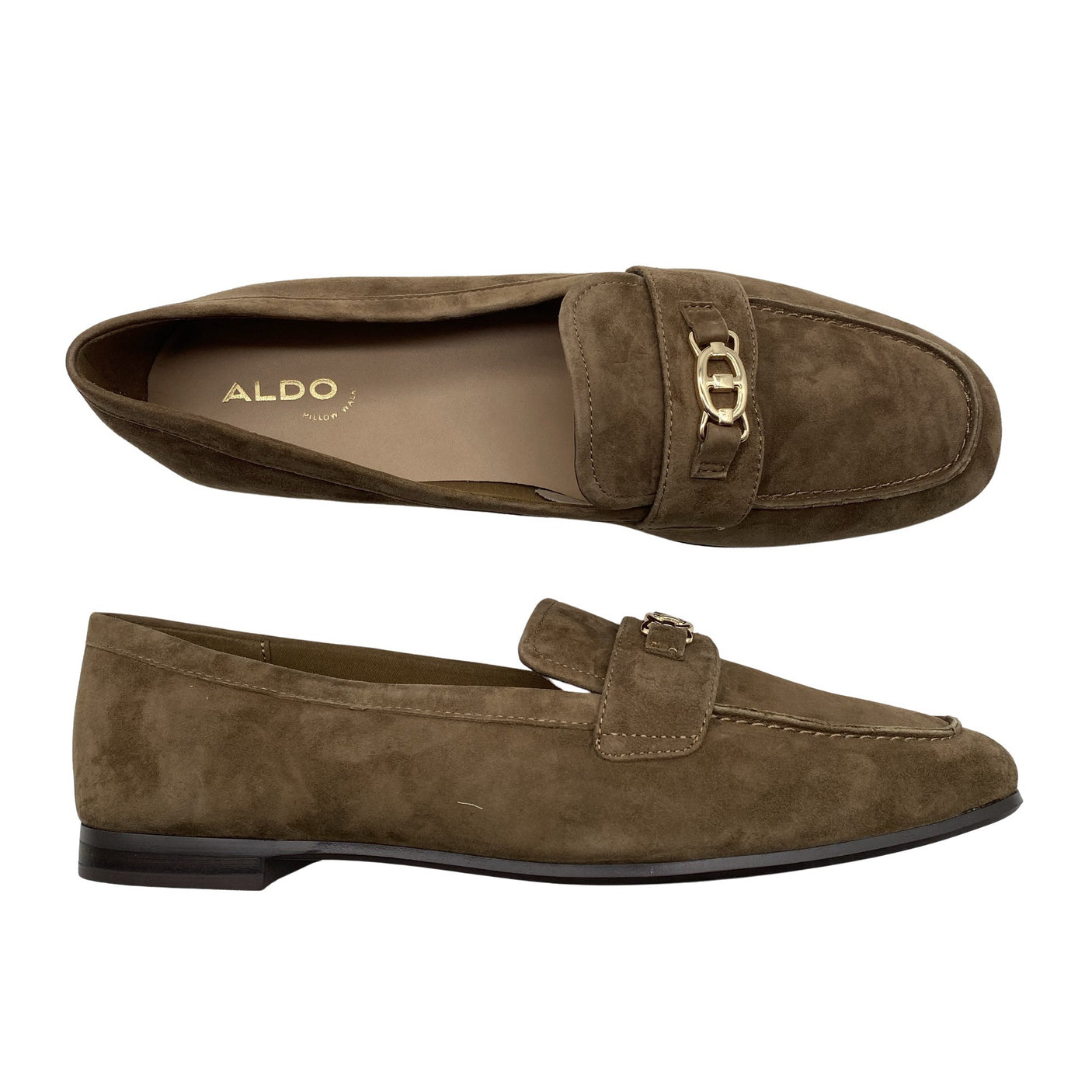 Naisten Aldo - Loaferit, koko 40 - Ruskea (1)