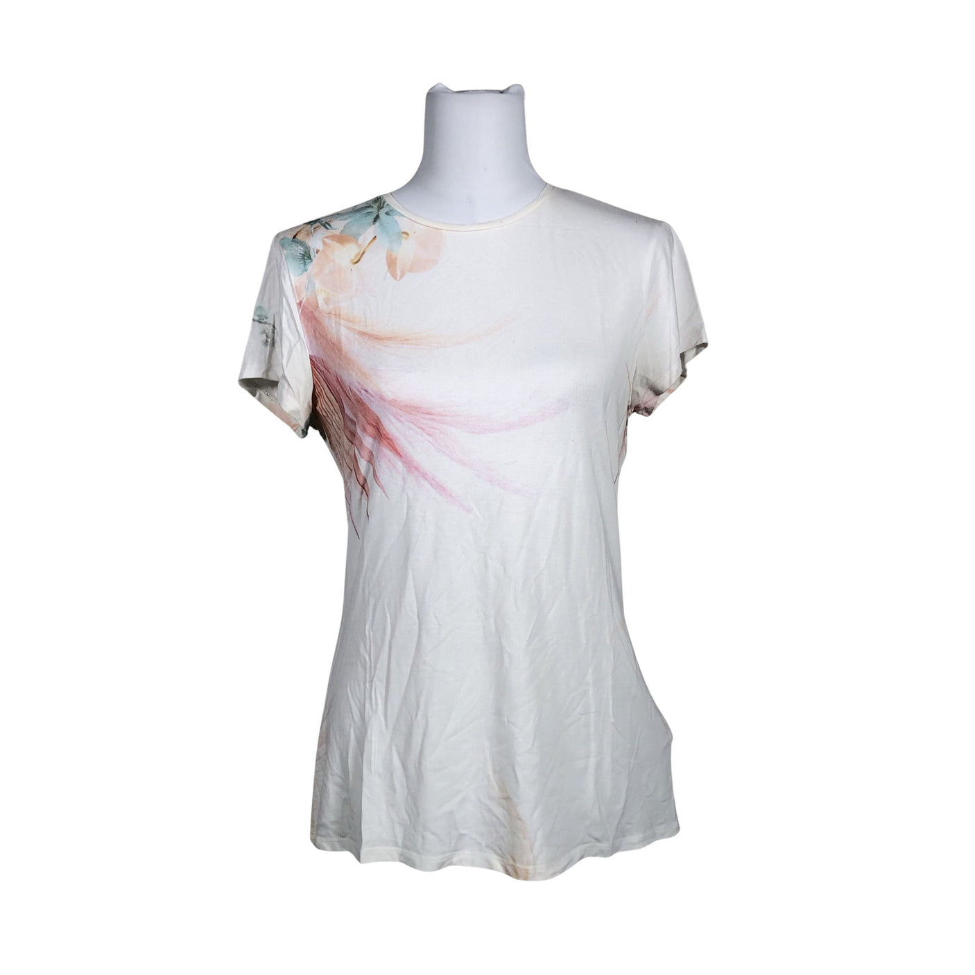 Naisten Ted Baker - T-paita, koko 40 - Valkoinen (1)