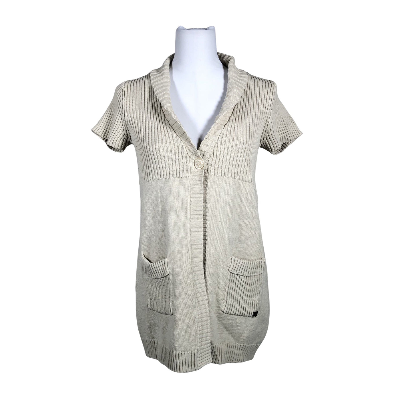 Naisten Intown - Neuletunika, koko 36 - Beige (1)