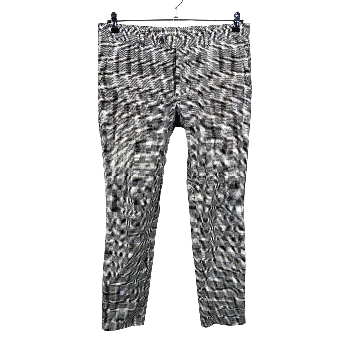 Naisten Massimo Dutti - Kangashousut, koko 46 - Harmaa (1)