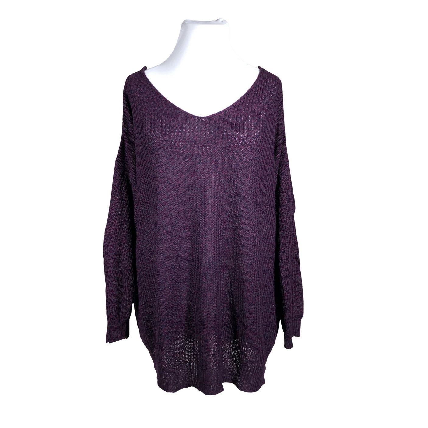 Naisten Yours - Neulepaita, koko 50 - Violetti (1)