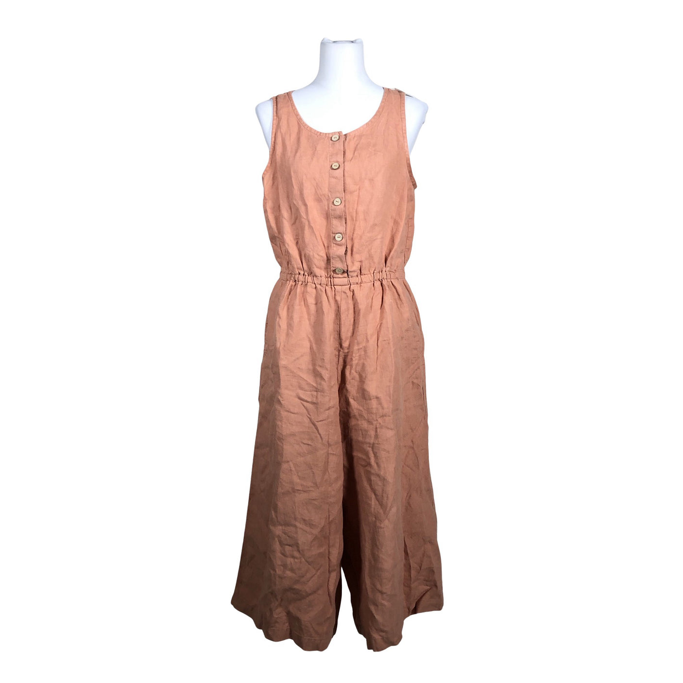 Naisten Not Perfect Linen - Haalari, koko 38 - Vaaleanpunainen (1)