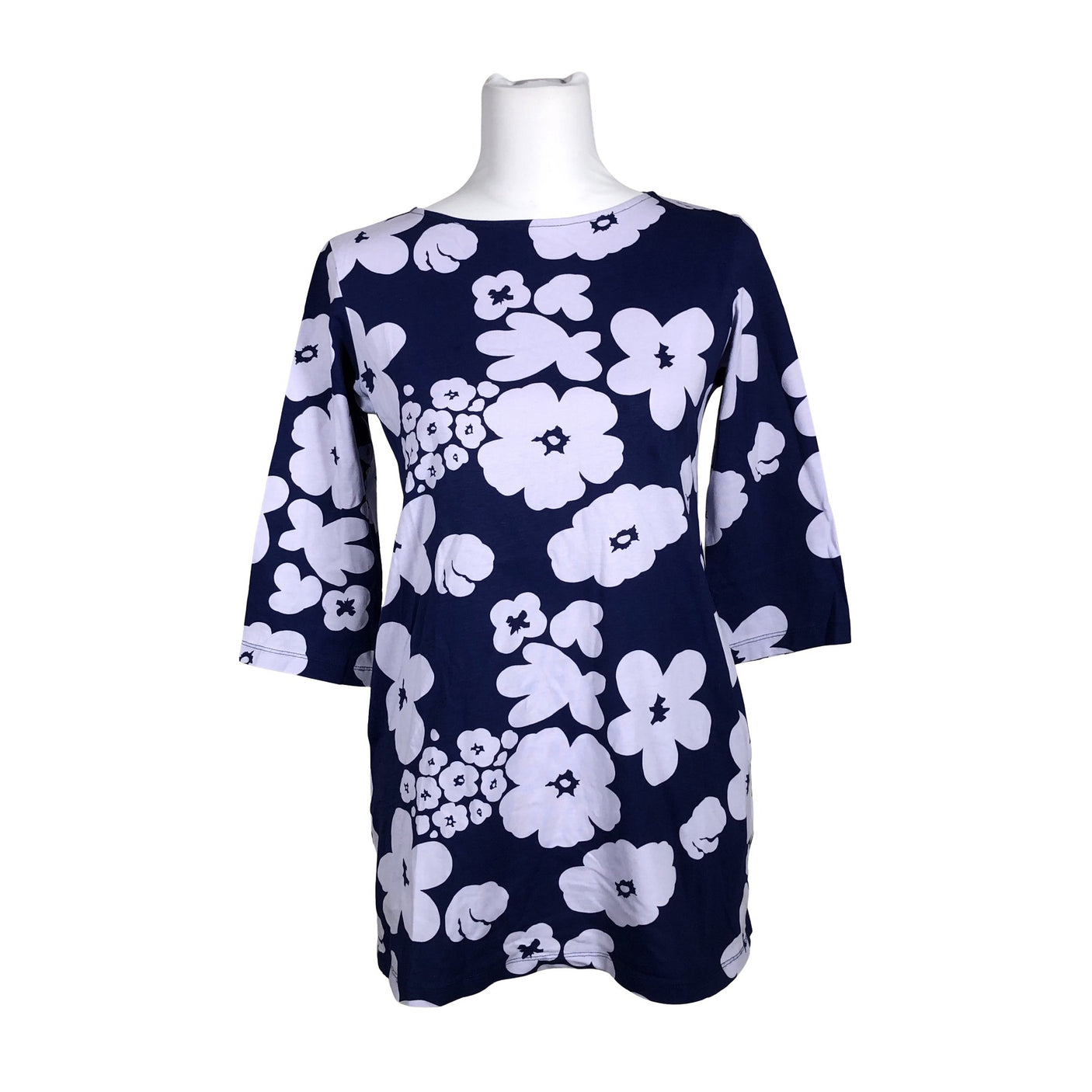 Naisten Marimekko - Trikootunika, koko 34 - Sininen (1)