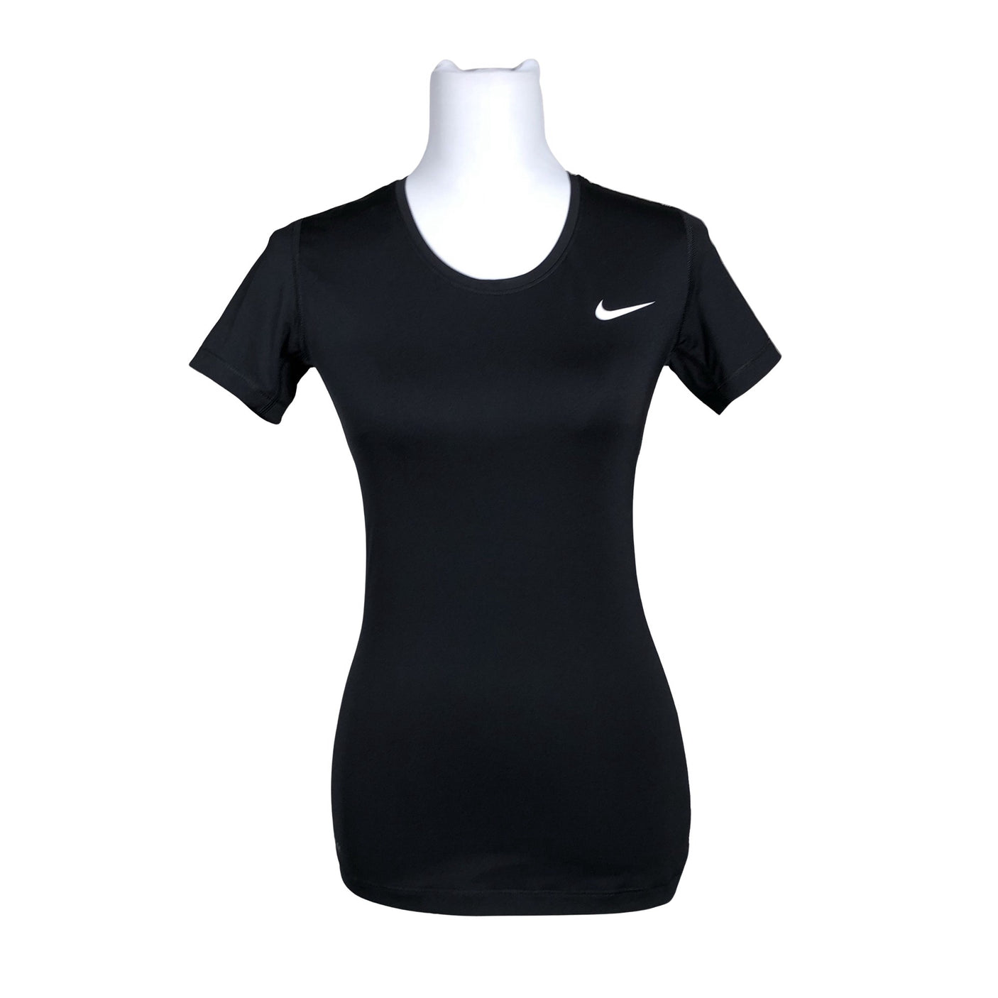 Naisten Nike - Urheilupaita, lyhyet hihat, koko 38 - Musta (1)