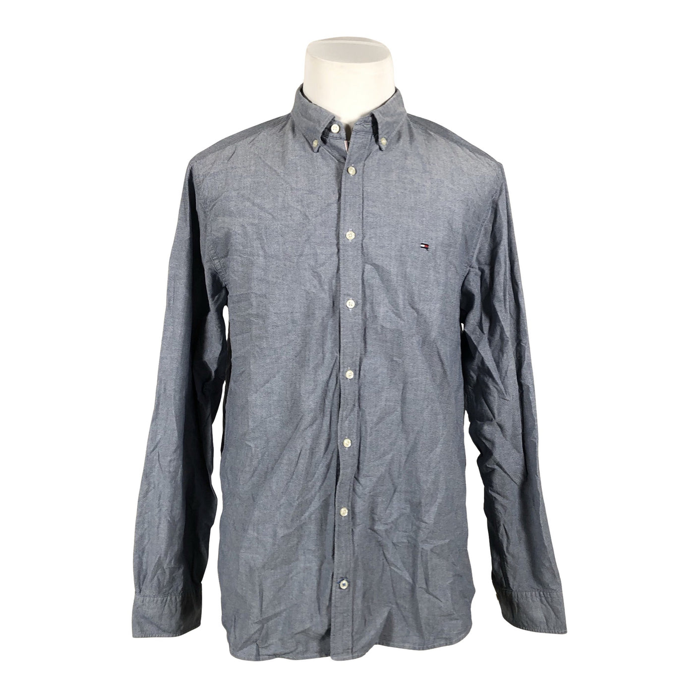 Miesten Tommy Hilfiger - Kauluspaita, koko XL - Sininen (1)