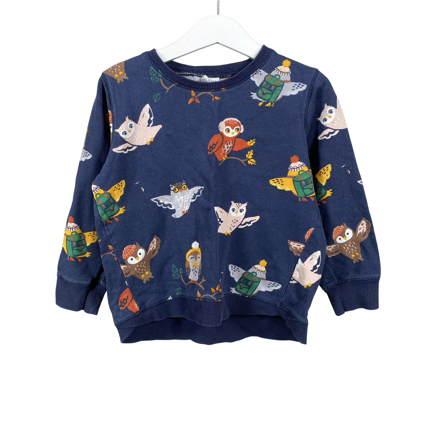 Poikien Lindex - Collegepaita, koko 104 - 110 - Sininen (1)