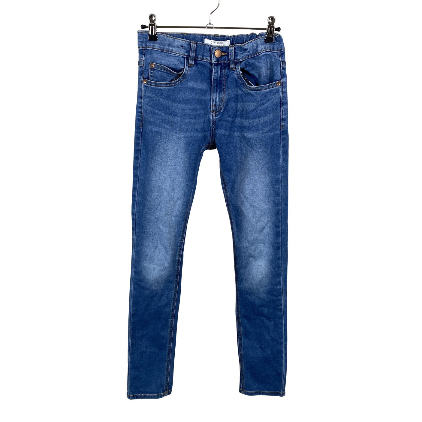 Tyttöjen Lindex - Farkut, koko 152 - 158 - Sininen (1)