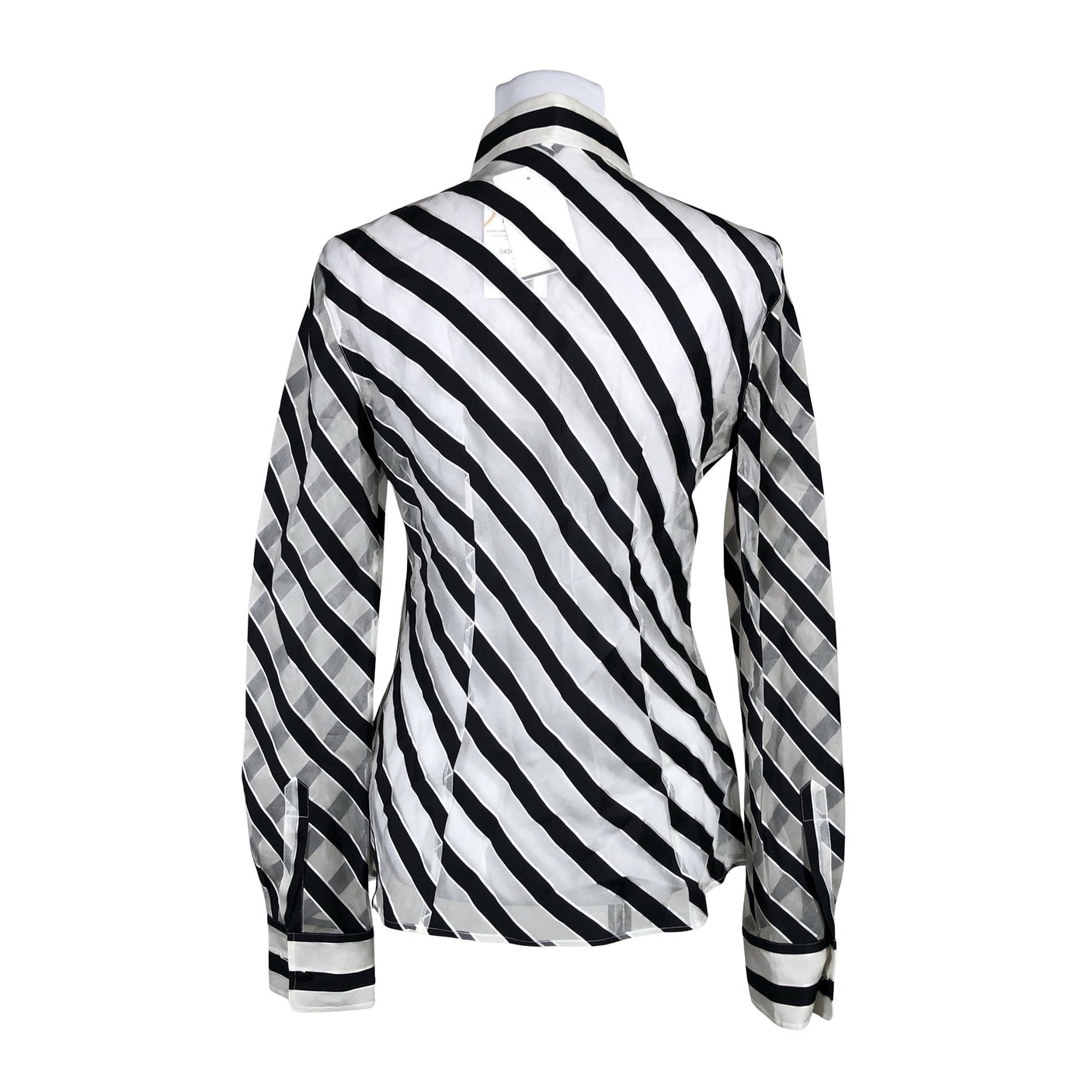 Naisten Giorgio Armani - Kauluspaita, koko 38 - Musta (3)